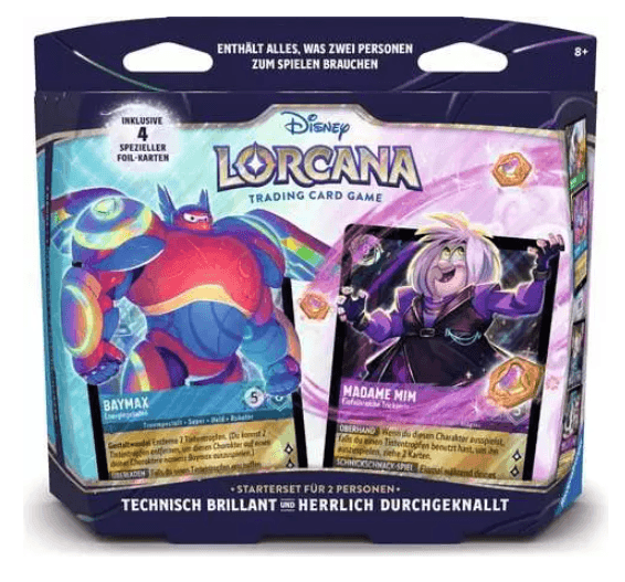 Disney Lorcana TCG Die Stadt Hyperia Zwei-Spieler-Starterdeck Deutsch