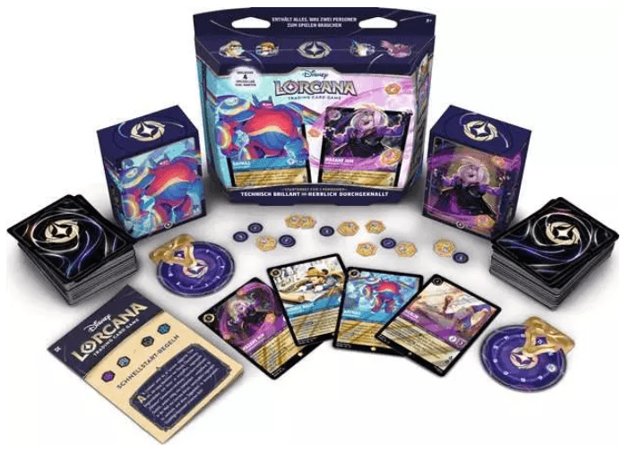 Disney Lorcana TCG Die Stadt Hyperia Zwei-Spieler-Starterdeck Deutsch