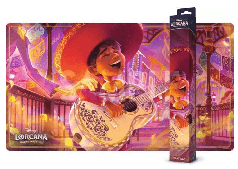 Disney Lorcana TCG Die Stadt Hyperia Spielmatte Disney Pixar Coco, 61 x 34 cm