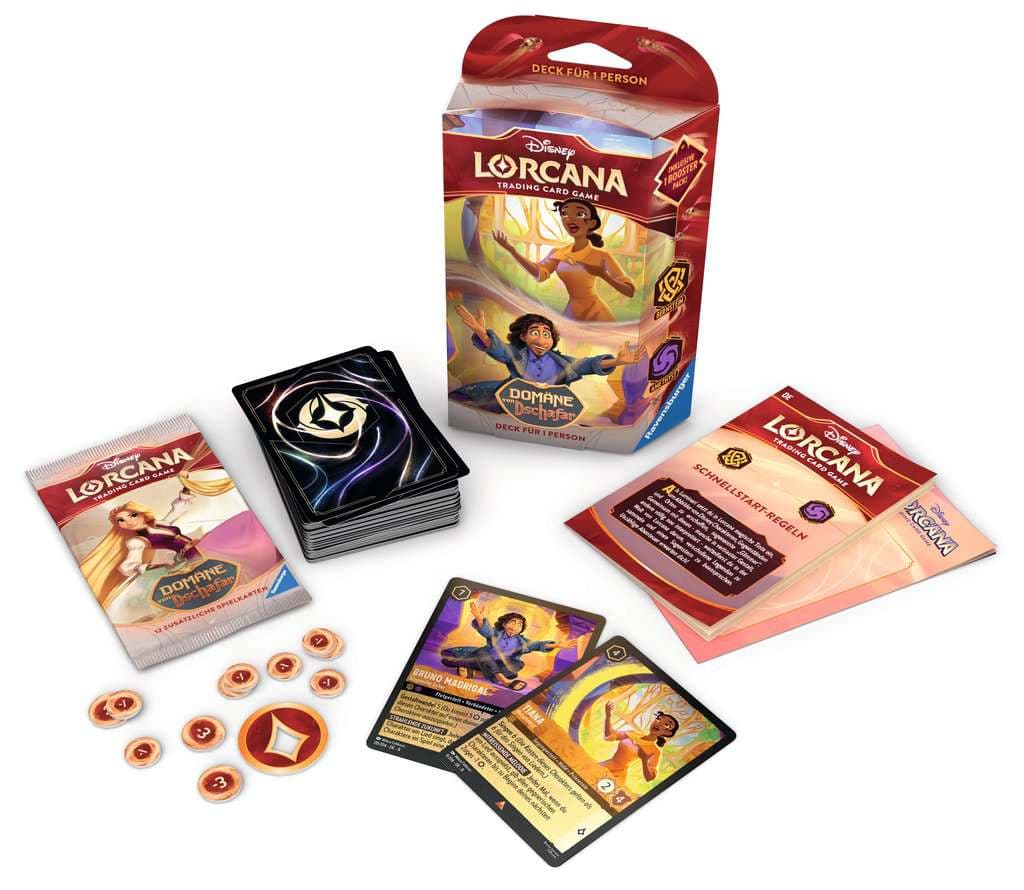 Produktbild Disney Lorcana: Domäne von Dschafar - Bernstein und Amethyst Deck für 1 Person (Deutsch) 2 von 3