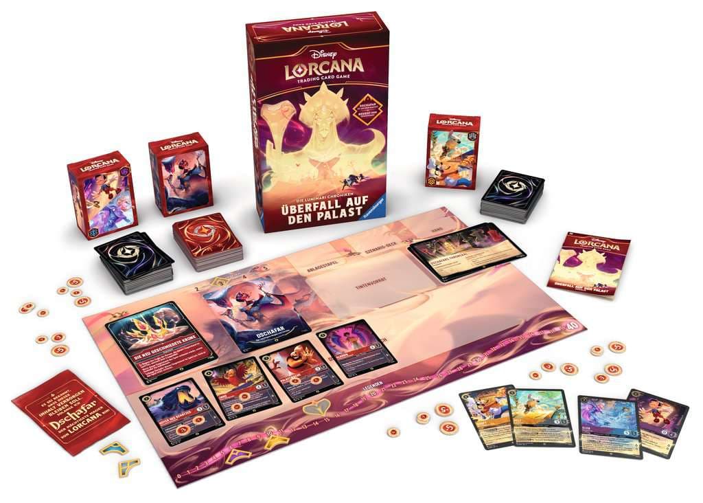 Produktbild Disney Lorcana: Domäne von Dschafar - Die Luminari Chroniken - Überfall auf den Palast (Deutsch) 2 von 3