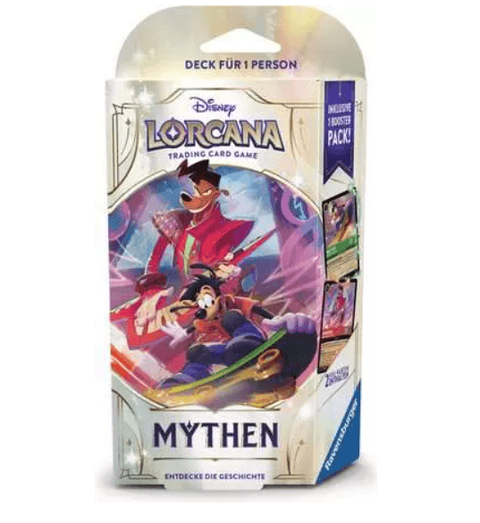 Disney Lorcana TCG: Mythen - Einzelspieler Deck Smaragd und Rubin (Deutsch)