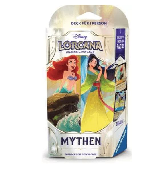 Disney Lorcana TCG: Mythen - Einzelspieler Deck Bernstein und Saphir (Deutsch)