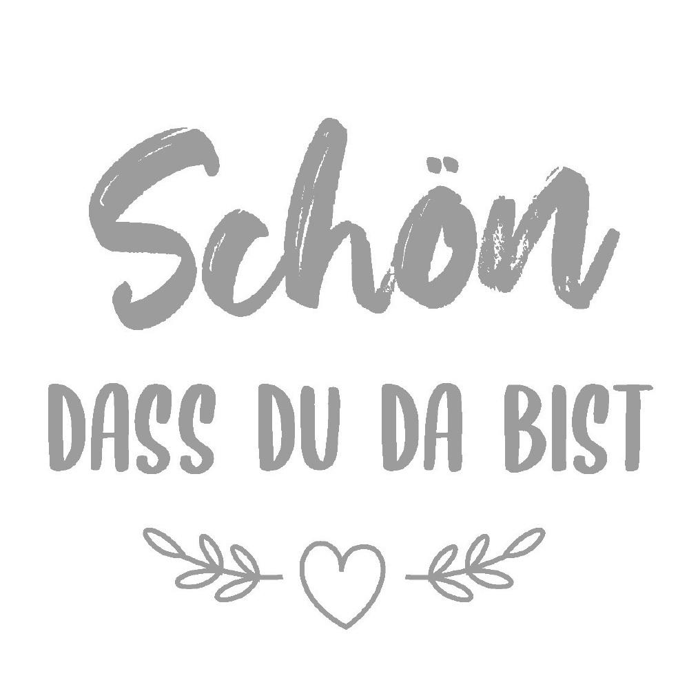 SATISLIGHT LED-Bierdeckel Untersetzer Licht rot"Schön, dass Du da bist"