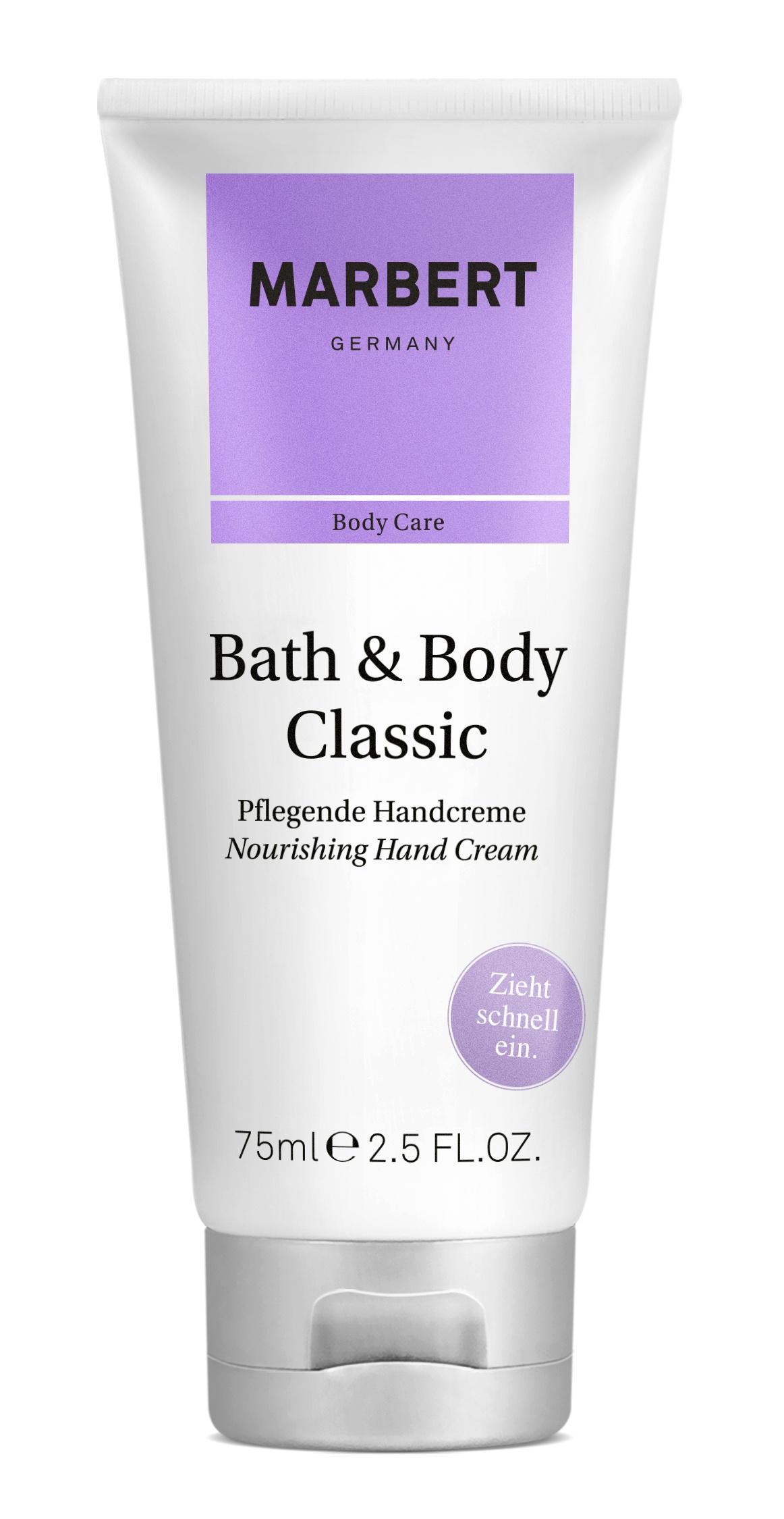 MARBERT Bath&Body Classic, Pflegende Handcreme