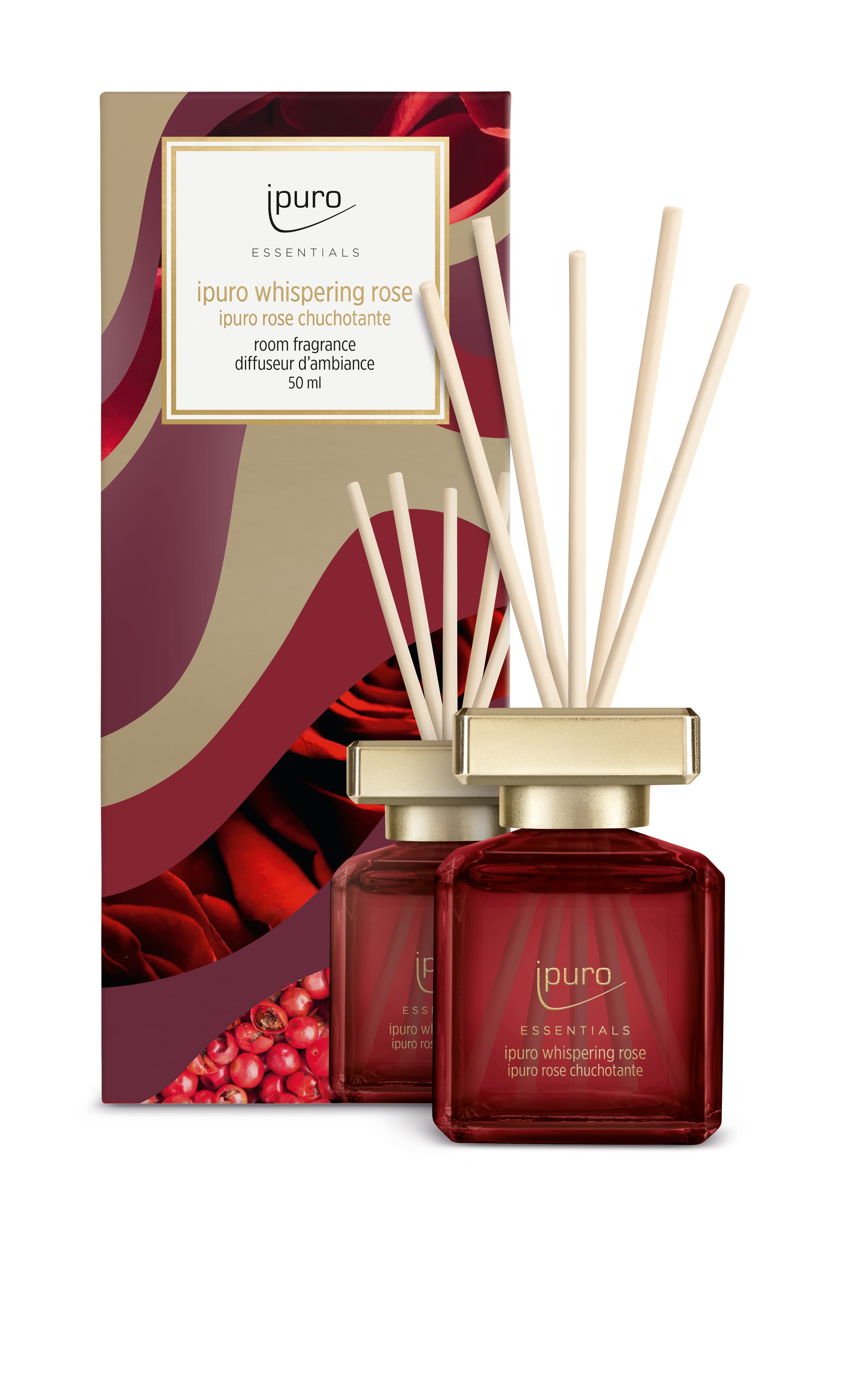 ipuro ESSENTIALS Raumduft Whispering Rose