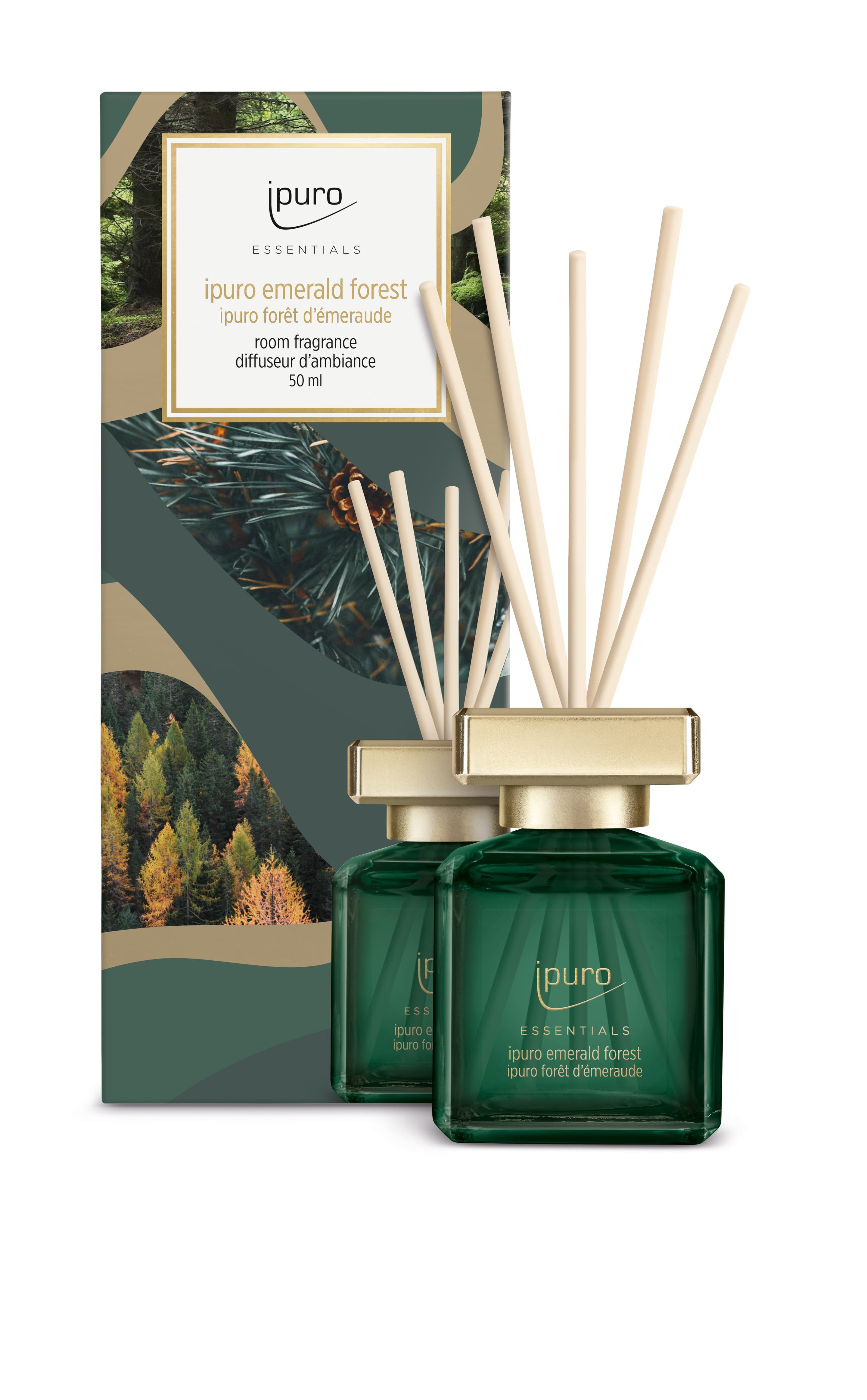 ipuro ESSENTIALS Raumduft Emerald Forest