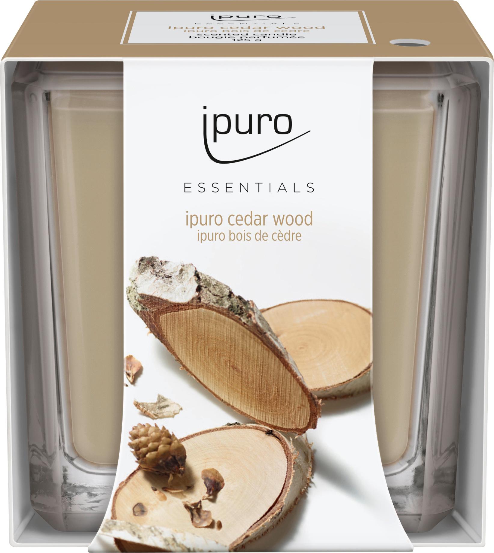 ipuro Kerze Essential"Cedar Wood"
