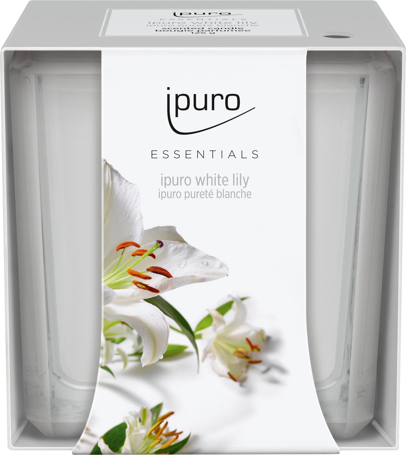 ipuro Kerze Essential"White Lily"