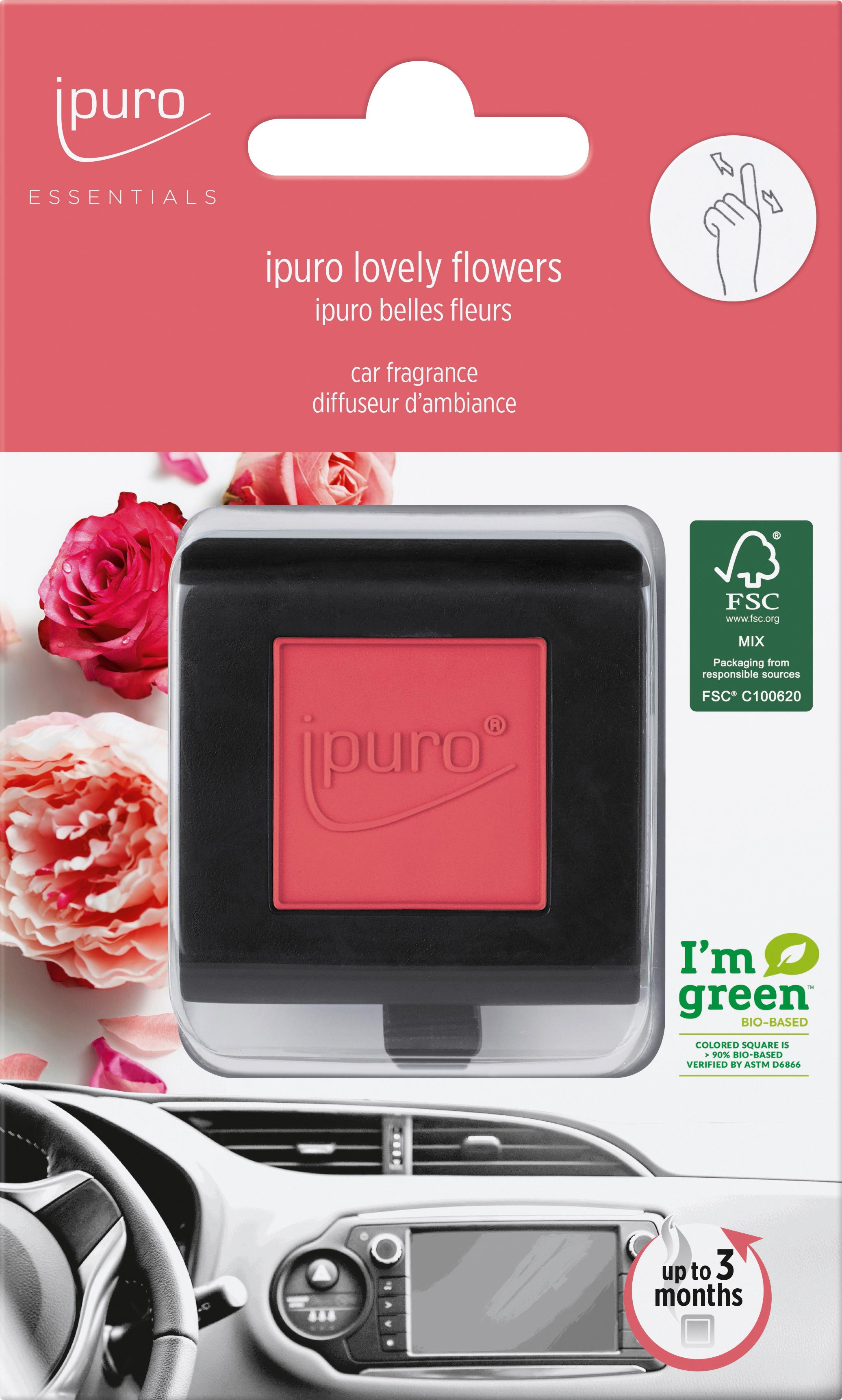ipuro ESSENTIALS car line lovely flowers