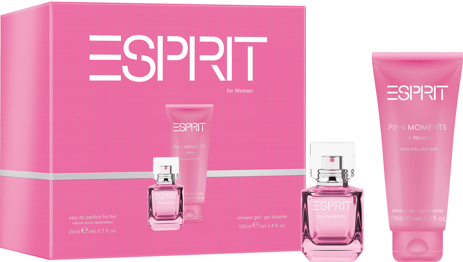 ESPRIT Pink Moments for Her Eau de Parfum Geschenkpackung