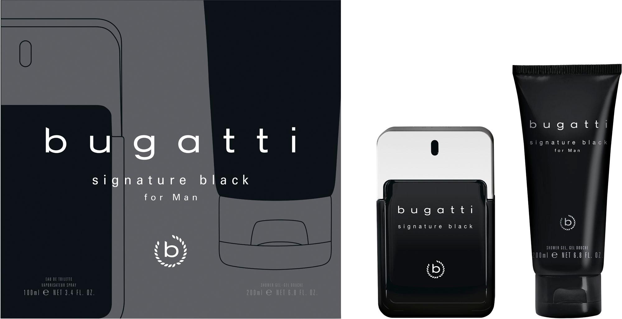 bugatti Signature Black Eau de Toilette Geschenkpackung