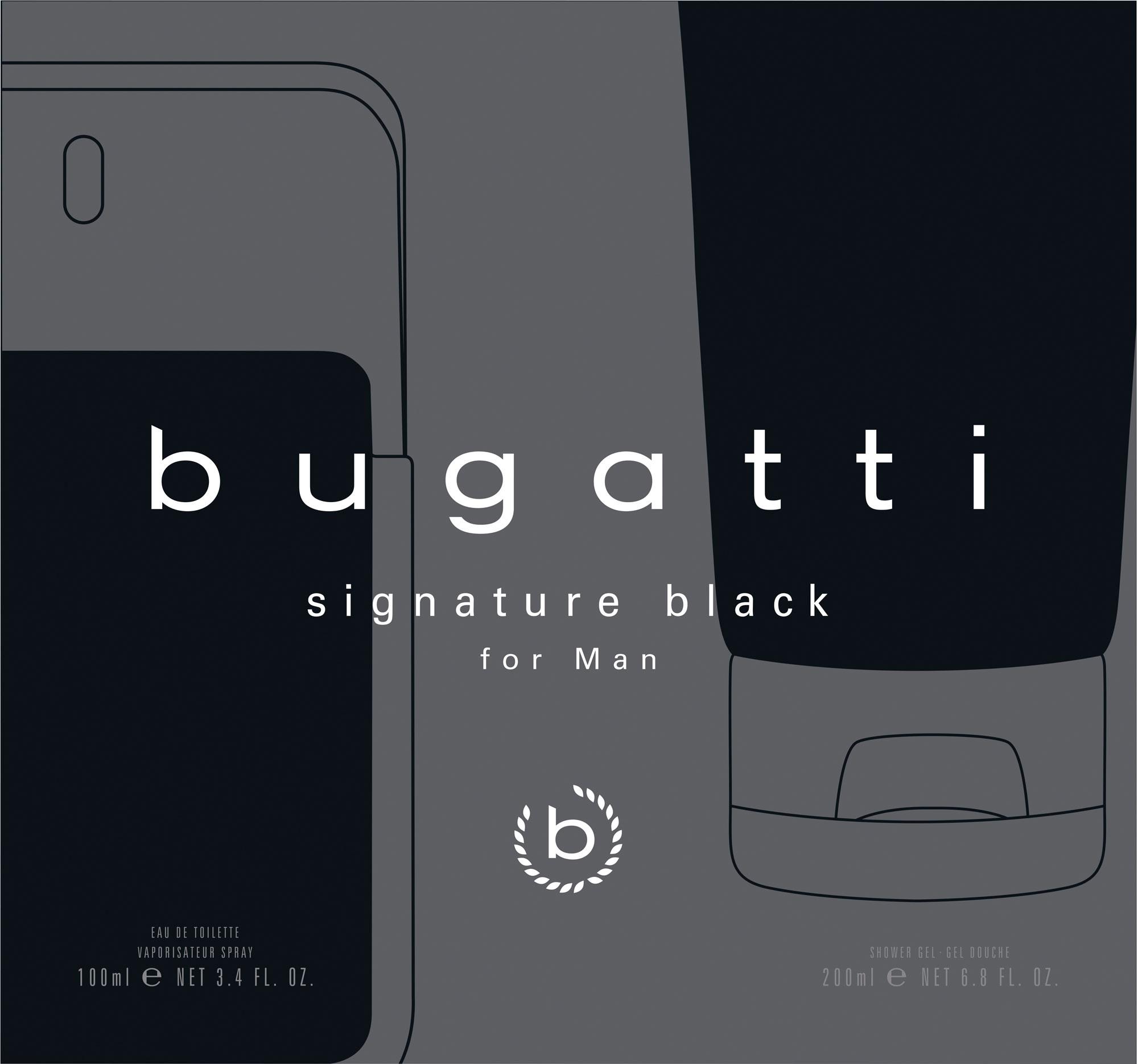 Produktbild bugatti Signature Black Eau de Toilette Geschenkpackung 2 von 3