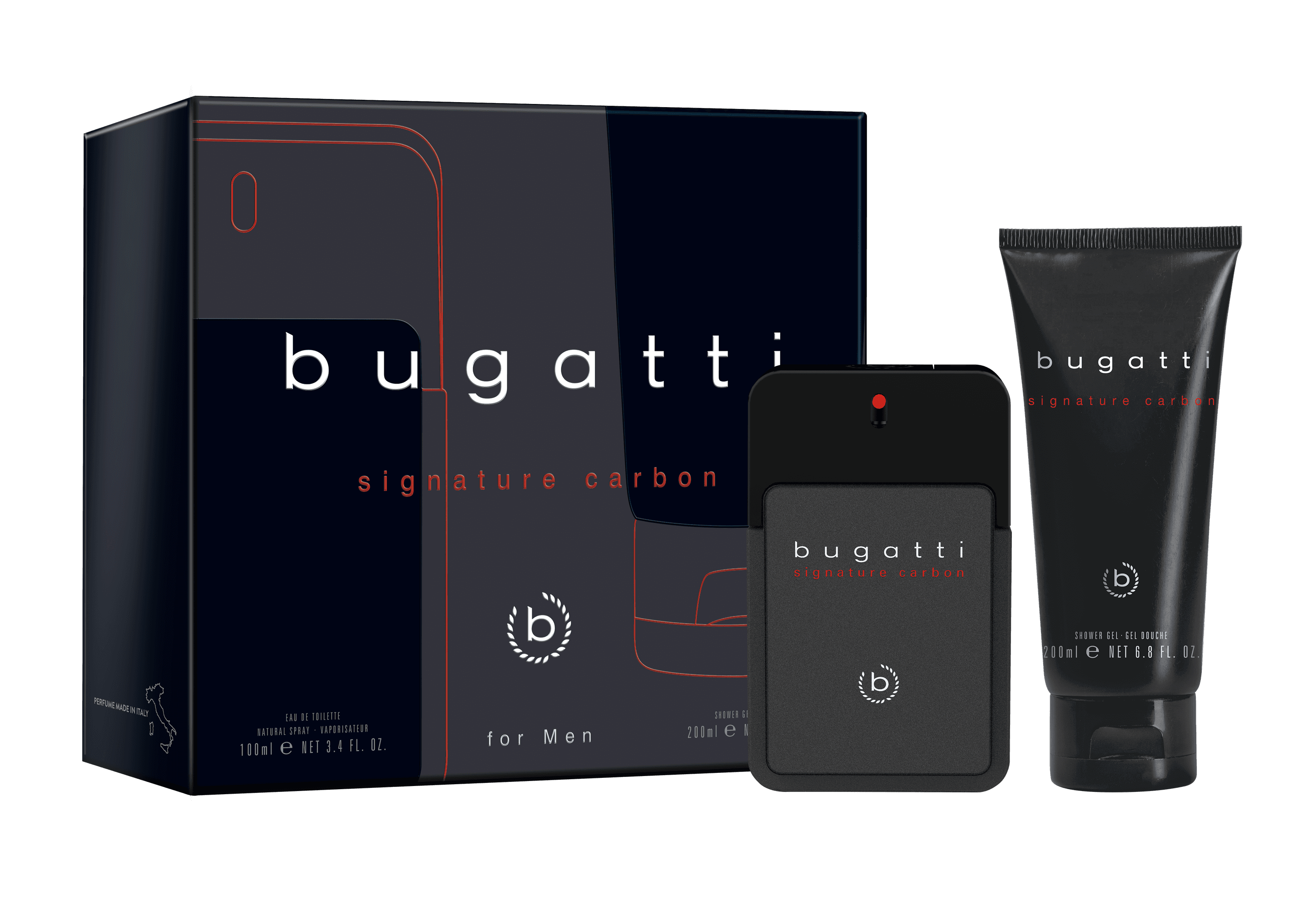 bugatti Signature Carbon for him Geschenkpackung