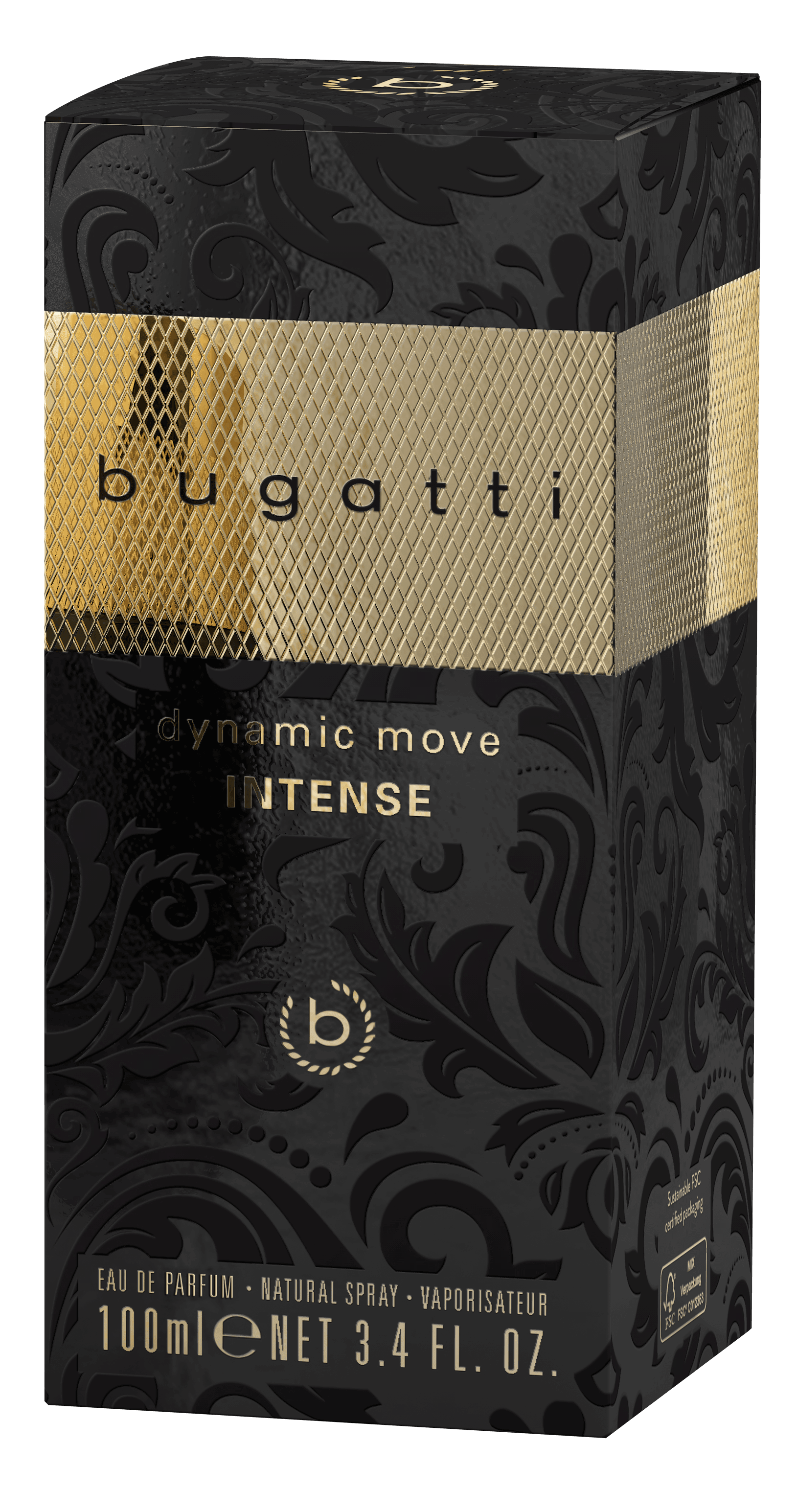Produktbild bugatti dynamic move intense Eau de Parfum 2 von 4