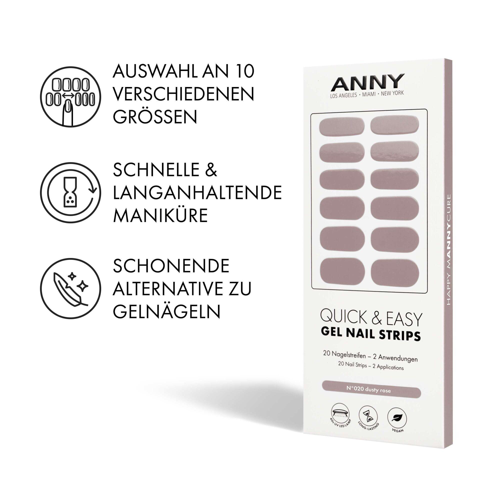 Produktbild ANNY Quick & Easy Gel Nail Strips 5 von 5