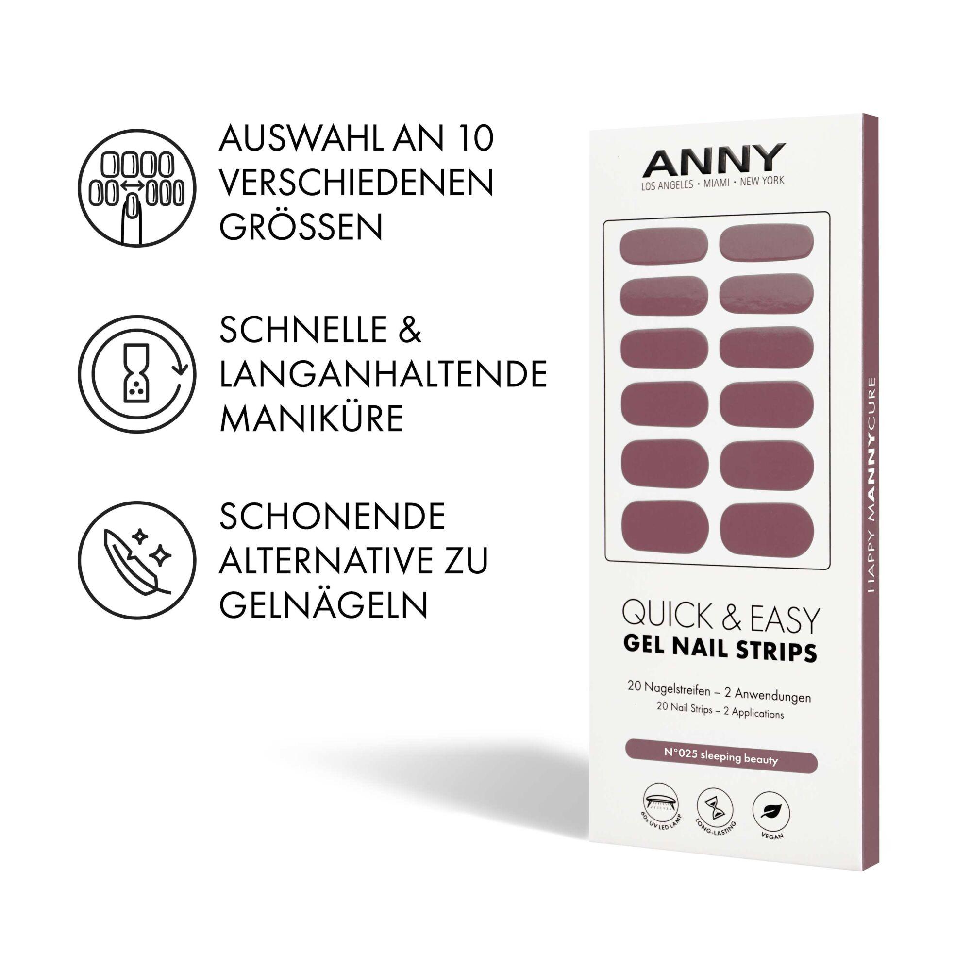 Produktbild ANNY Quick & Easy Gel Nail Strips 5 von 5