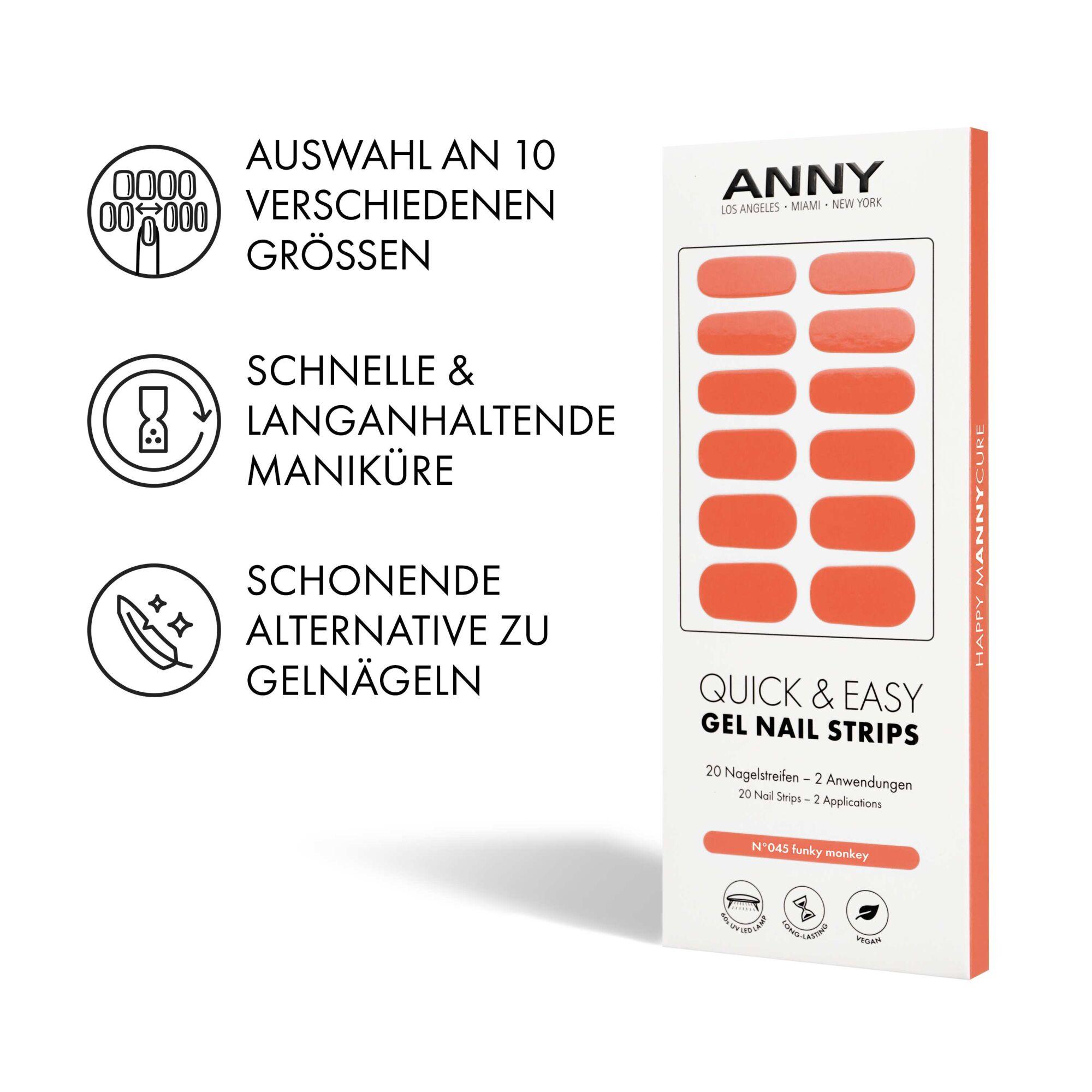 Produktbild ANNY Quick & Easy Gel Nail Strips 3 von 5