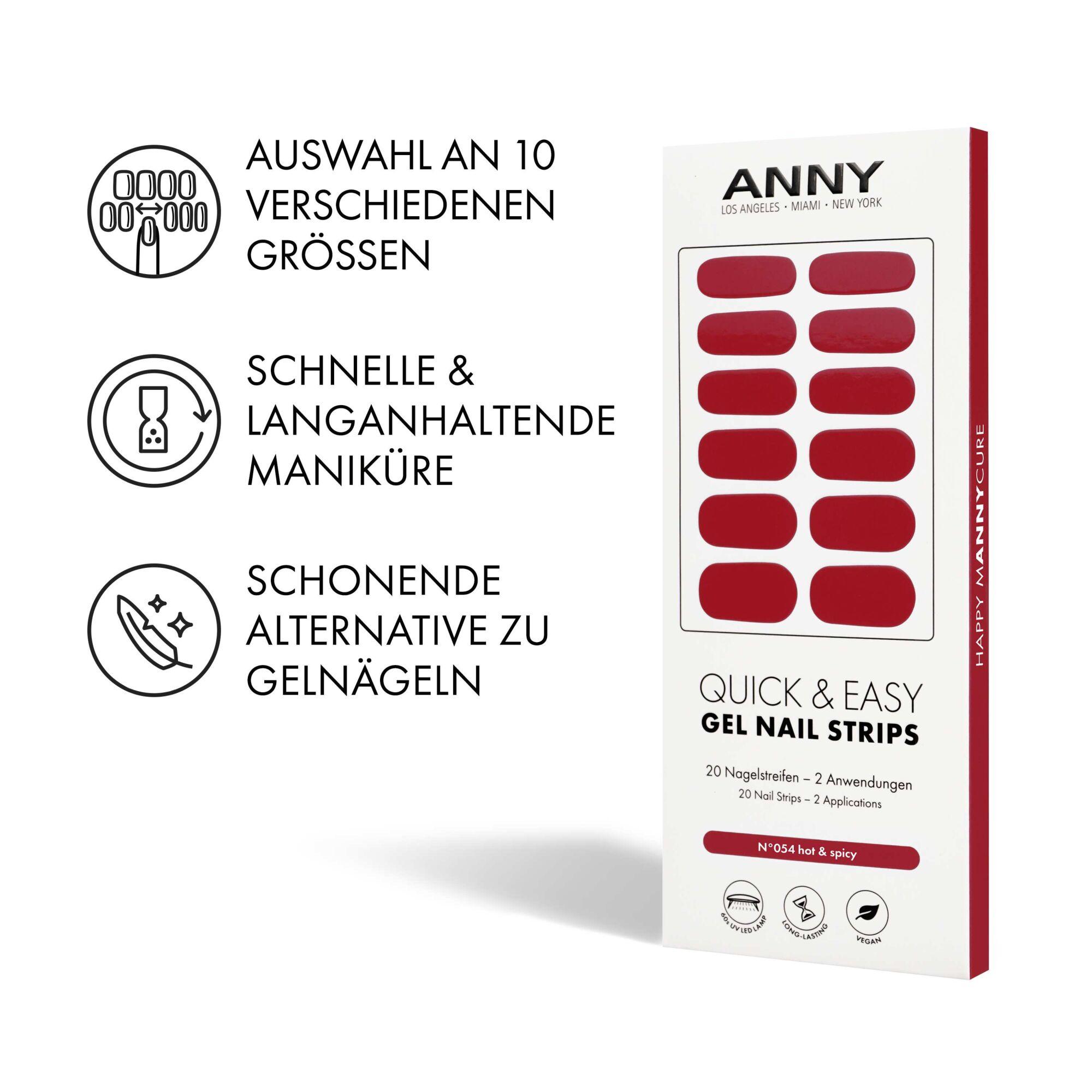 Produktbild ANNY Quick & Easy Gel Nail Strips 5 von 5