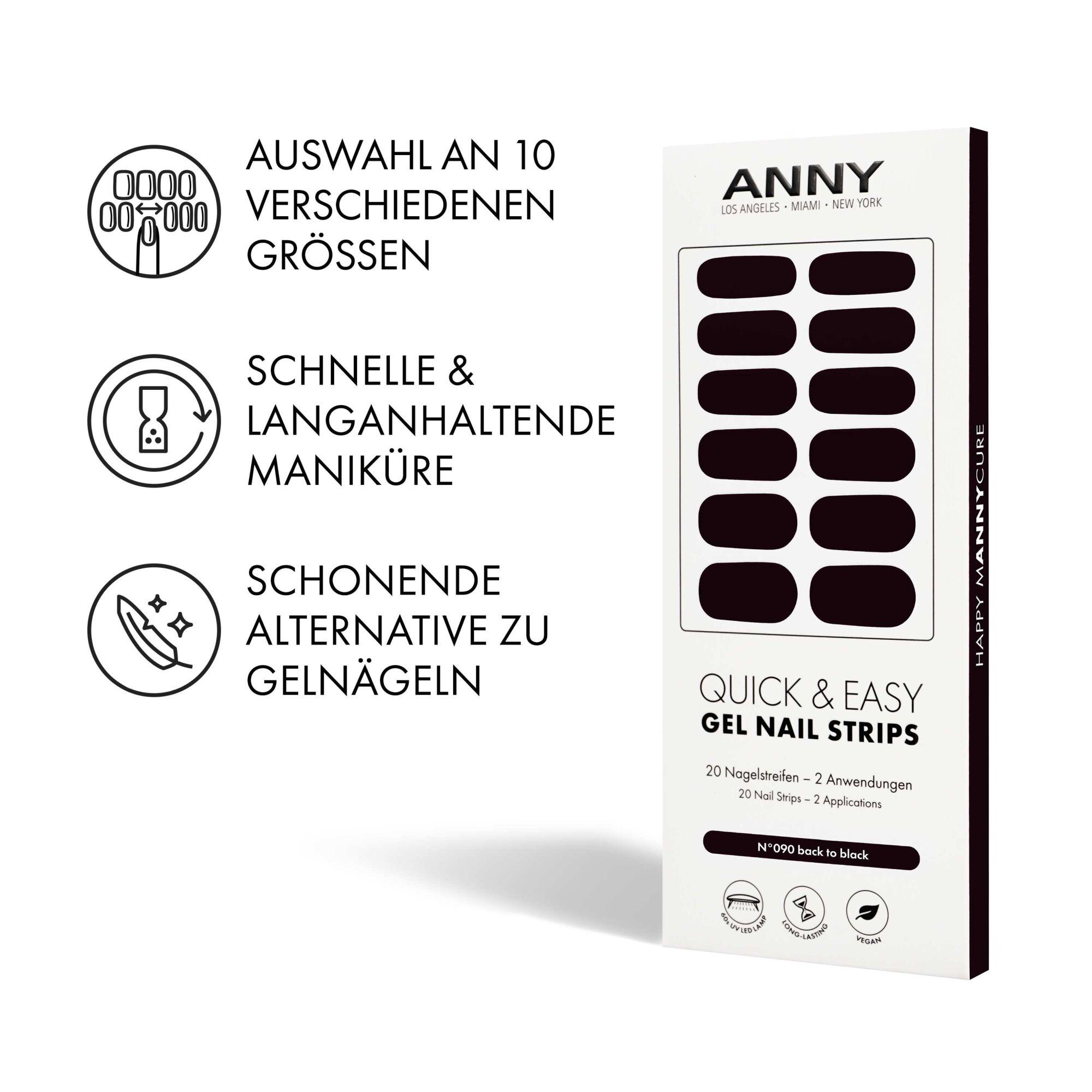 Produktbild ANNY Quick & Easy Gel Nail Strips 3 von 5
