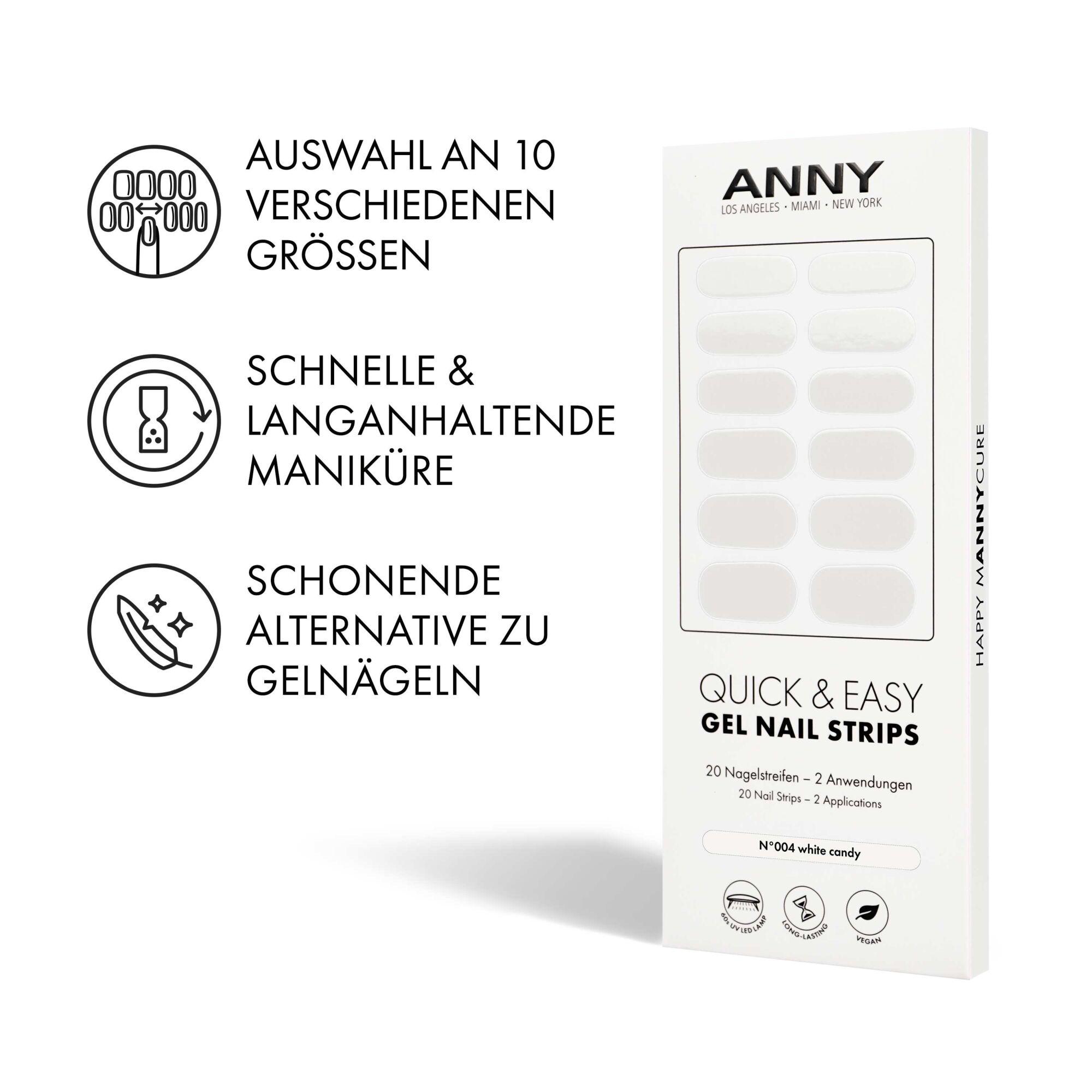 Produktbild ANNY Quick & Easy Gel Nail Strips 5 von 5