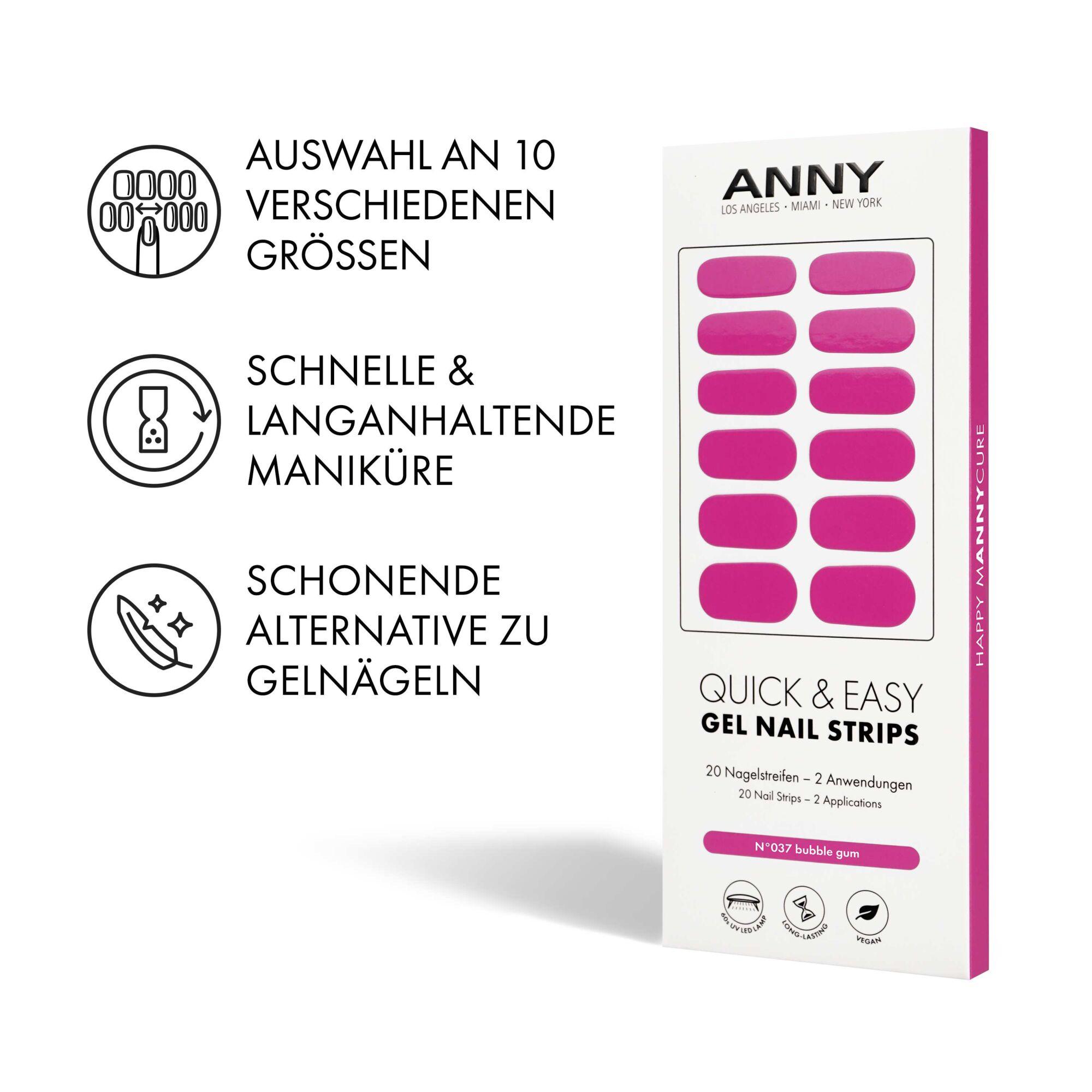 Produktbild ANNY Quick & Easy Gel Nail Strips 3 von 5