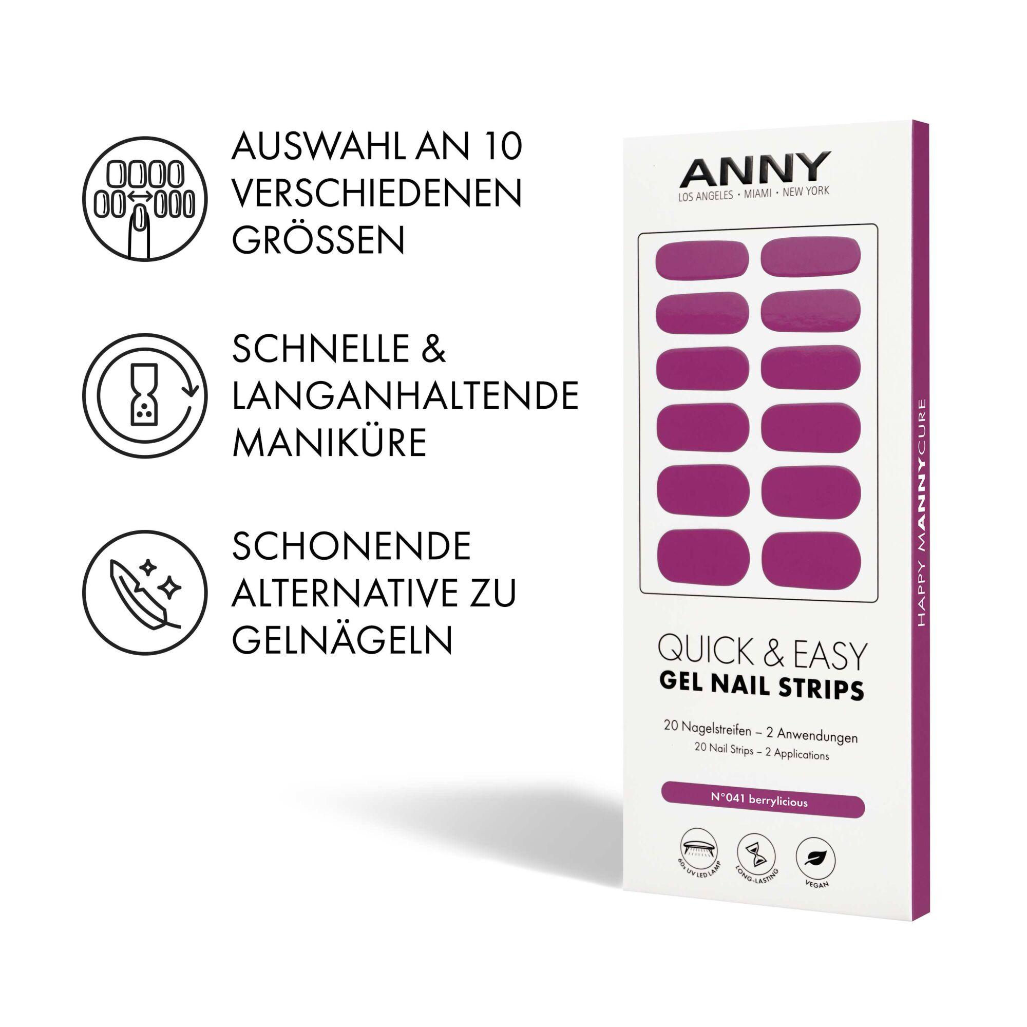 Produktbild ANNY Quick & Easy Gel Nail Strips 3 von 5