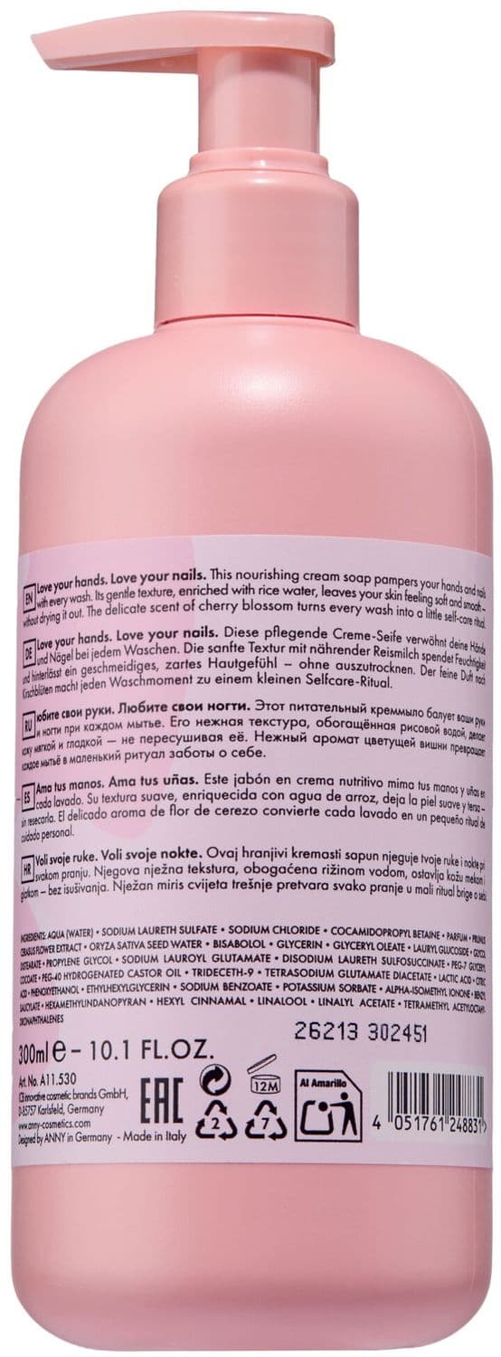 ANNY Hand and Nail Loving Soap Cherry Kiss