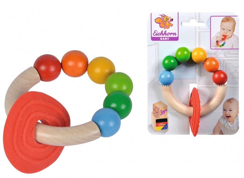Produktbild Eichhorn Baby Greifling mit Beissplatte 3 von 3