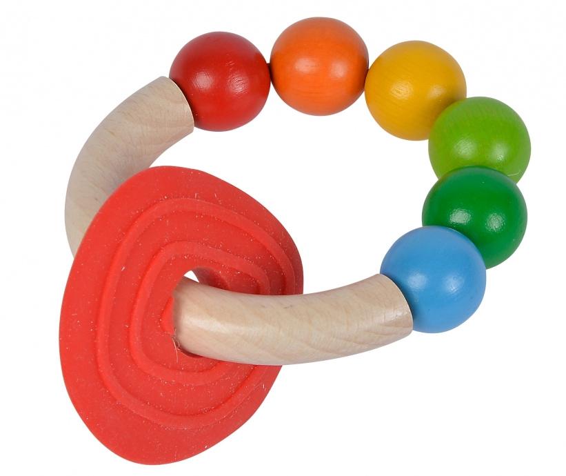Eichhorn Baby Greifling mit Beissplatte