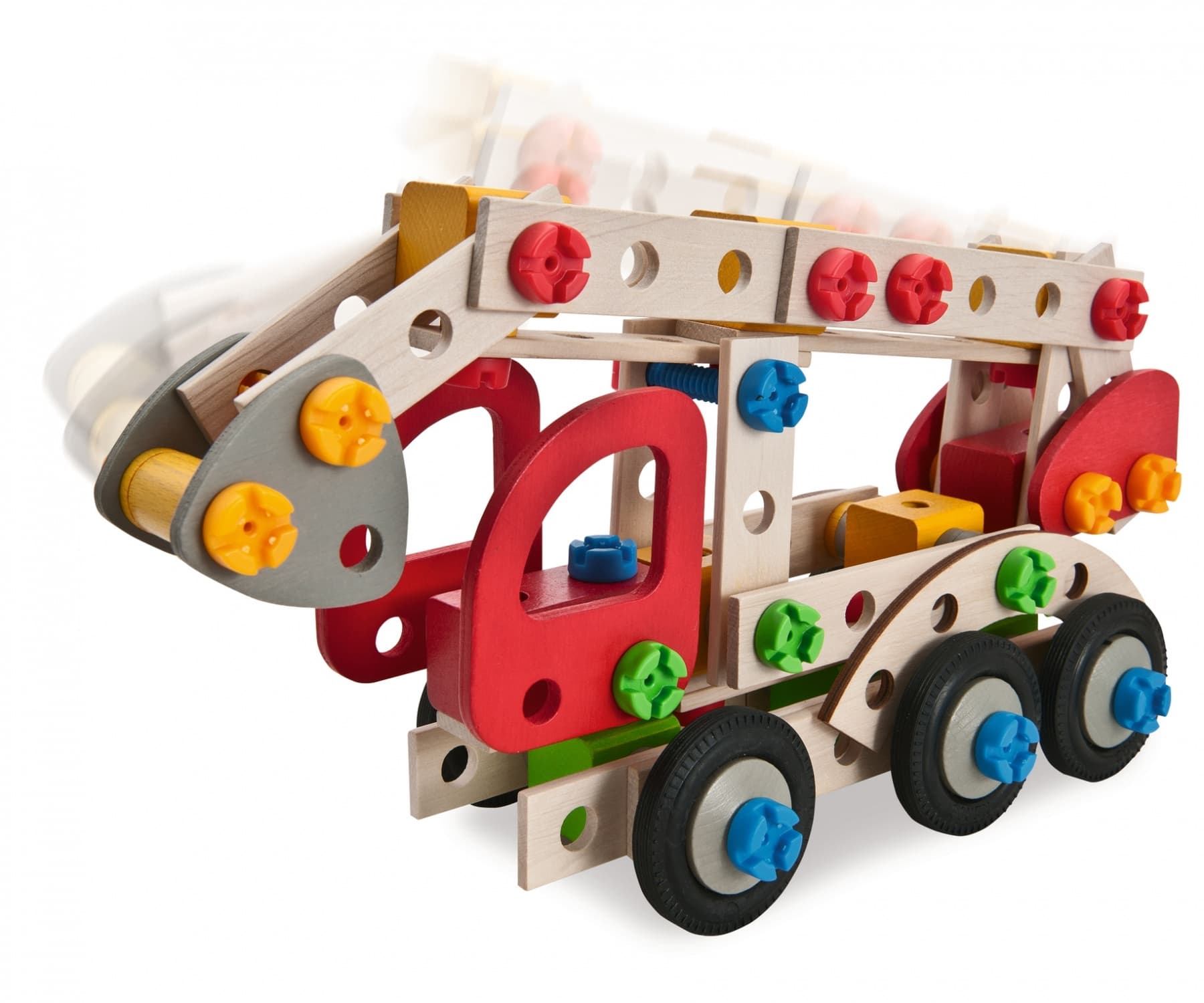 Produktbild Eichhorn - Constructor Set Feuerwehrauto + Kompakt-Schrauber 6 von 8
