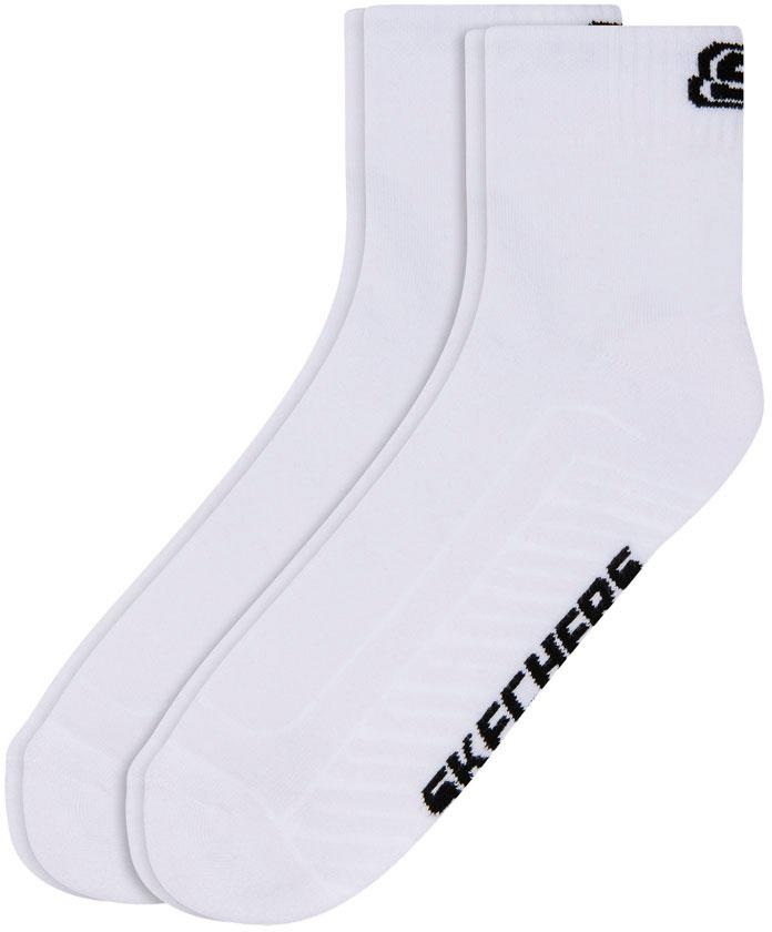 SKECHERS Unisex Kurzsocken Quarter Cushion 2er Pack