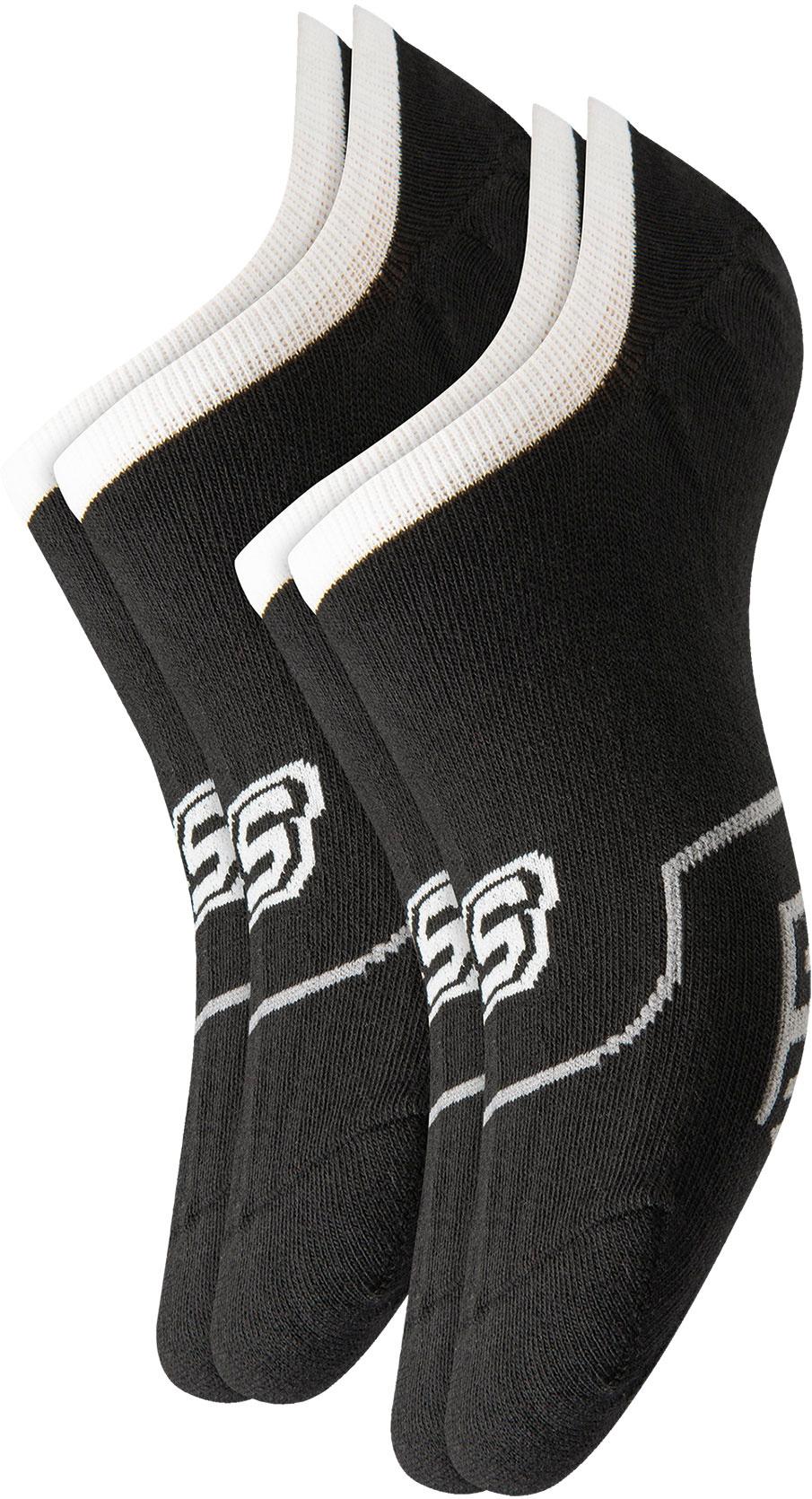 SKECHERS Unisex Füßlinge Cushioned 2er Pack