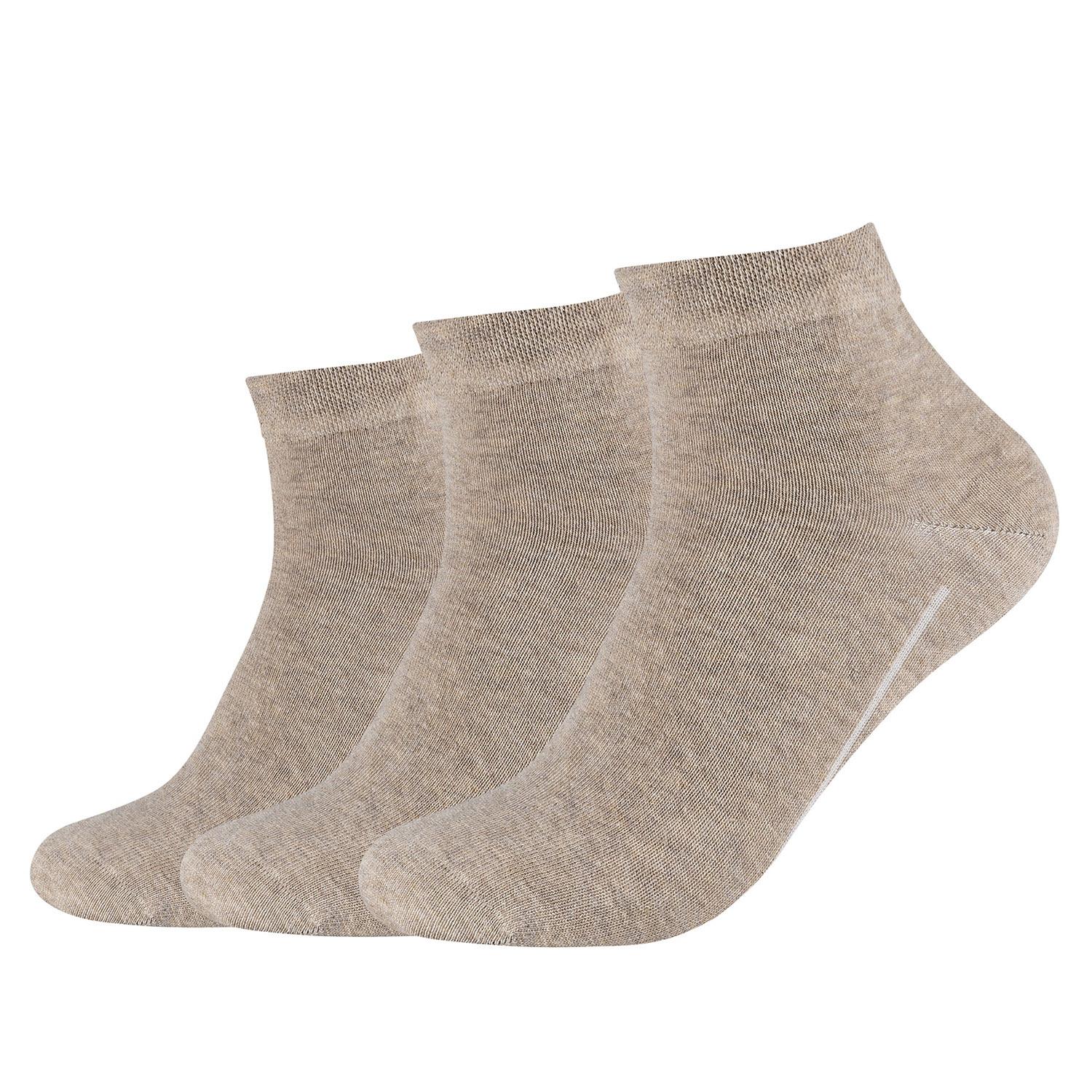 camano Unisex Kurzsocken ca-soft 3er Pack
