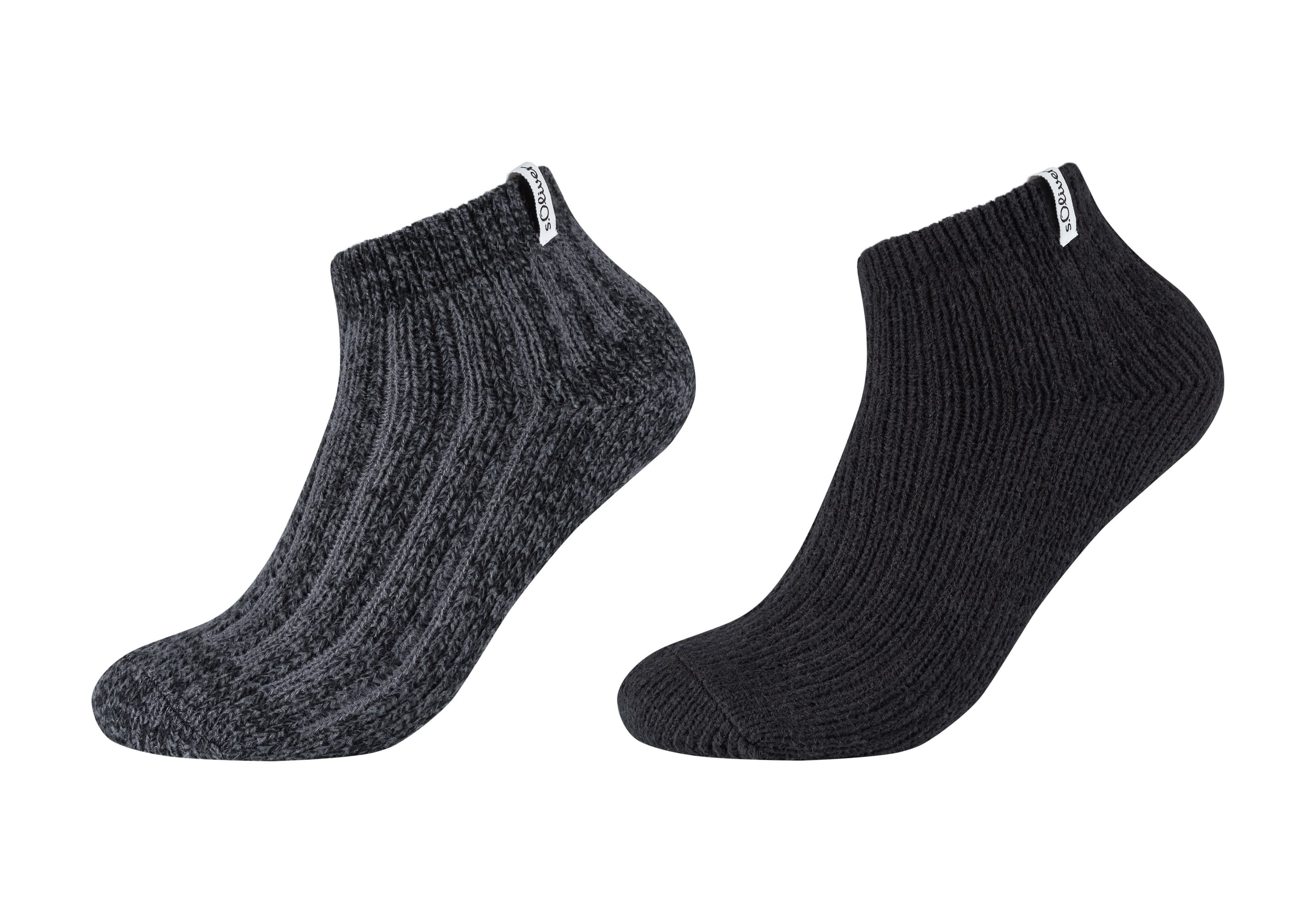s.Oliver Unisex Sneaker Socken hygge rib 2er Pack