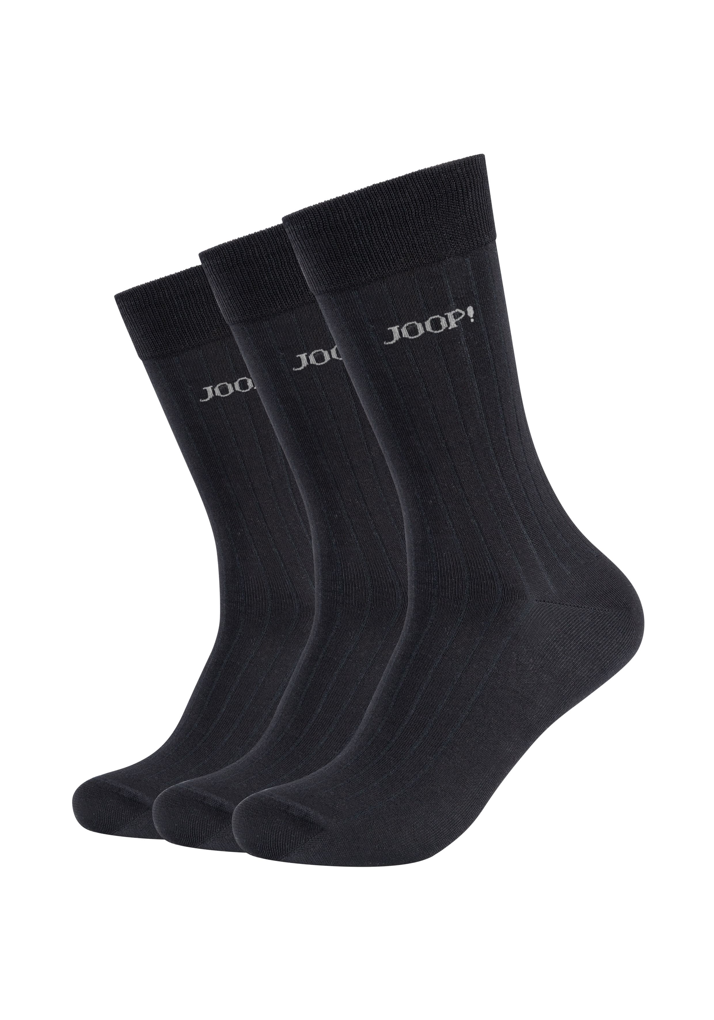 JOOP! Herren Socken premium essential mercerised cotton 3er Pack