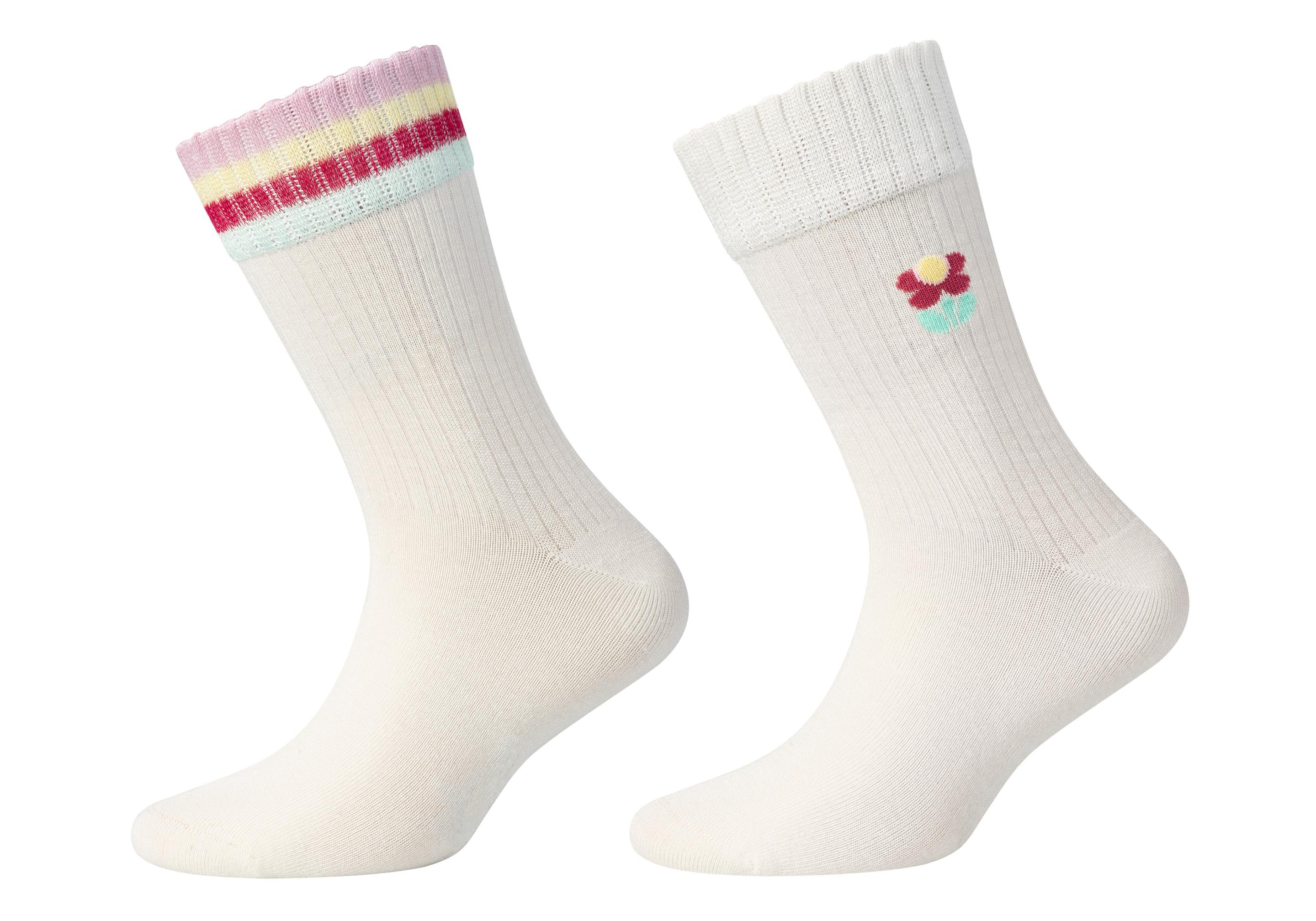 s.Oliver Kinder Socken silky sustainable mini motif 2er Pack