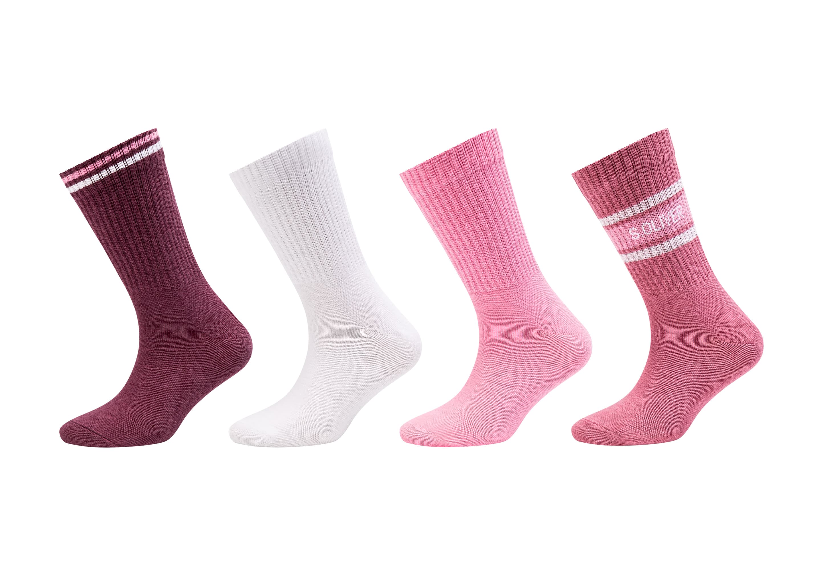 s.Oliver Kinder Tennissocken Essentials Recycelt 4er Pack