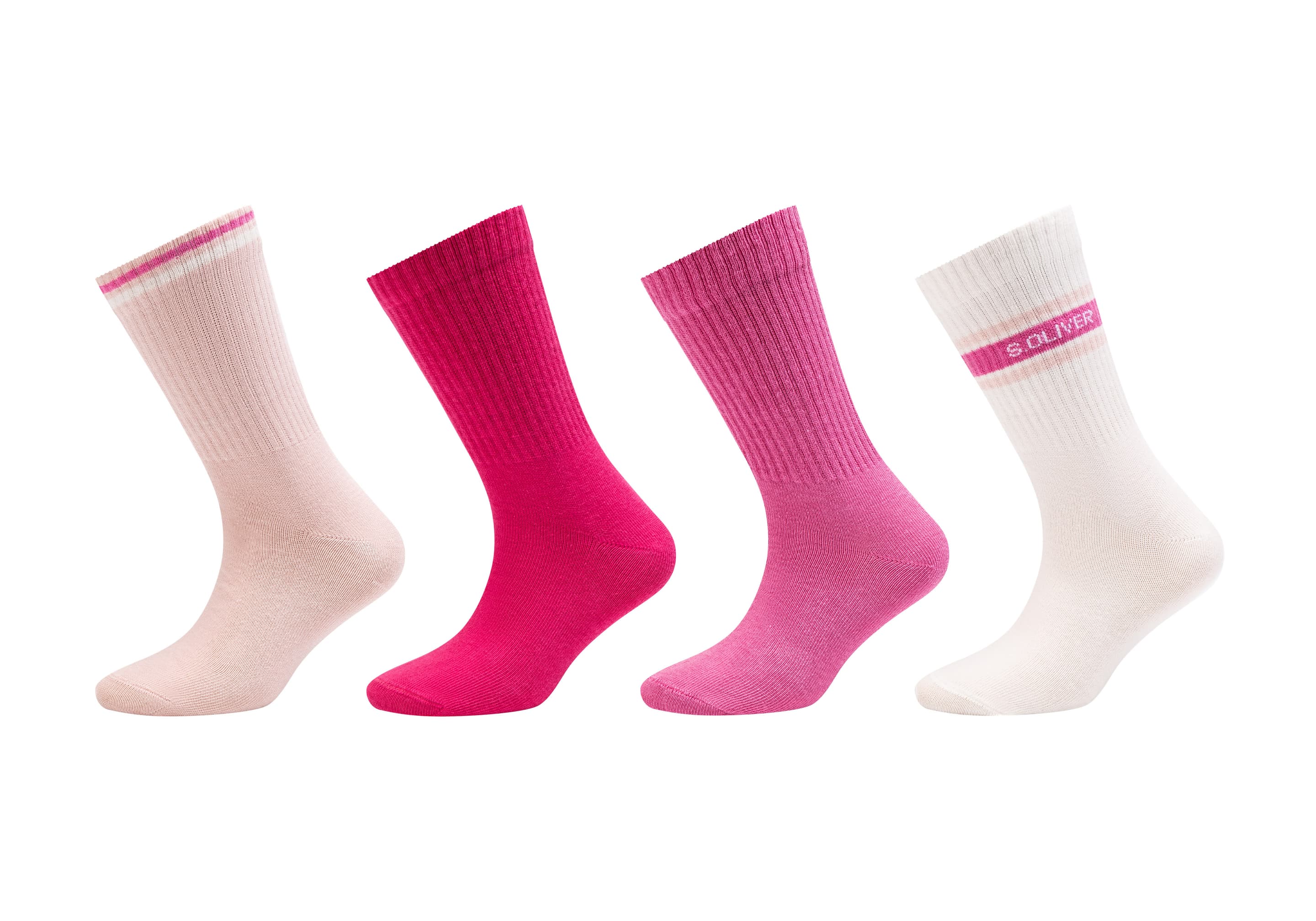 s.Oliver Kinder Tennissocken Essentials Recycelt 4er Pack