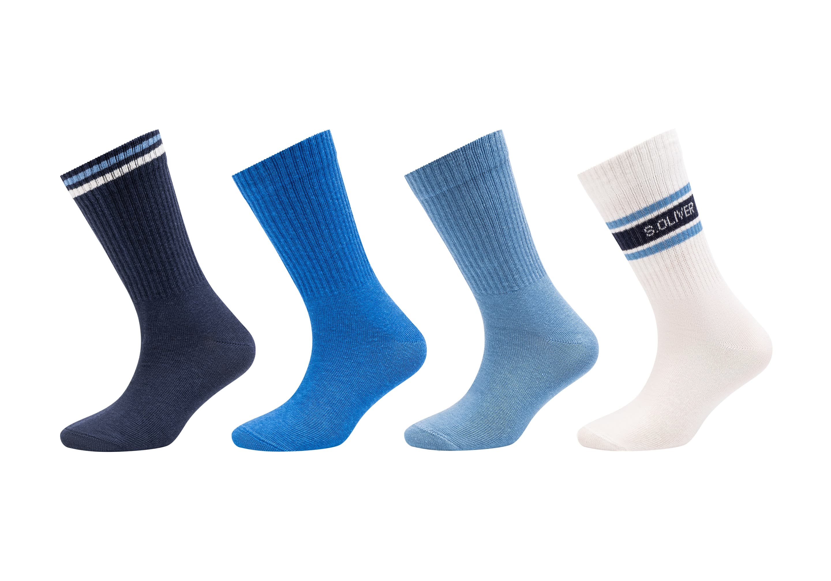 s.Oliver Kinder Tennis Socken essentials recycelt 4er Pack