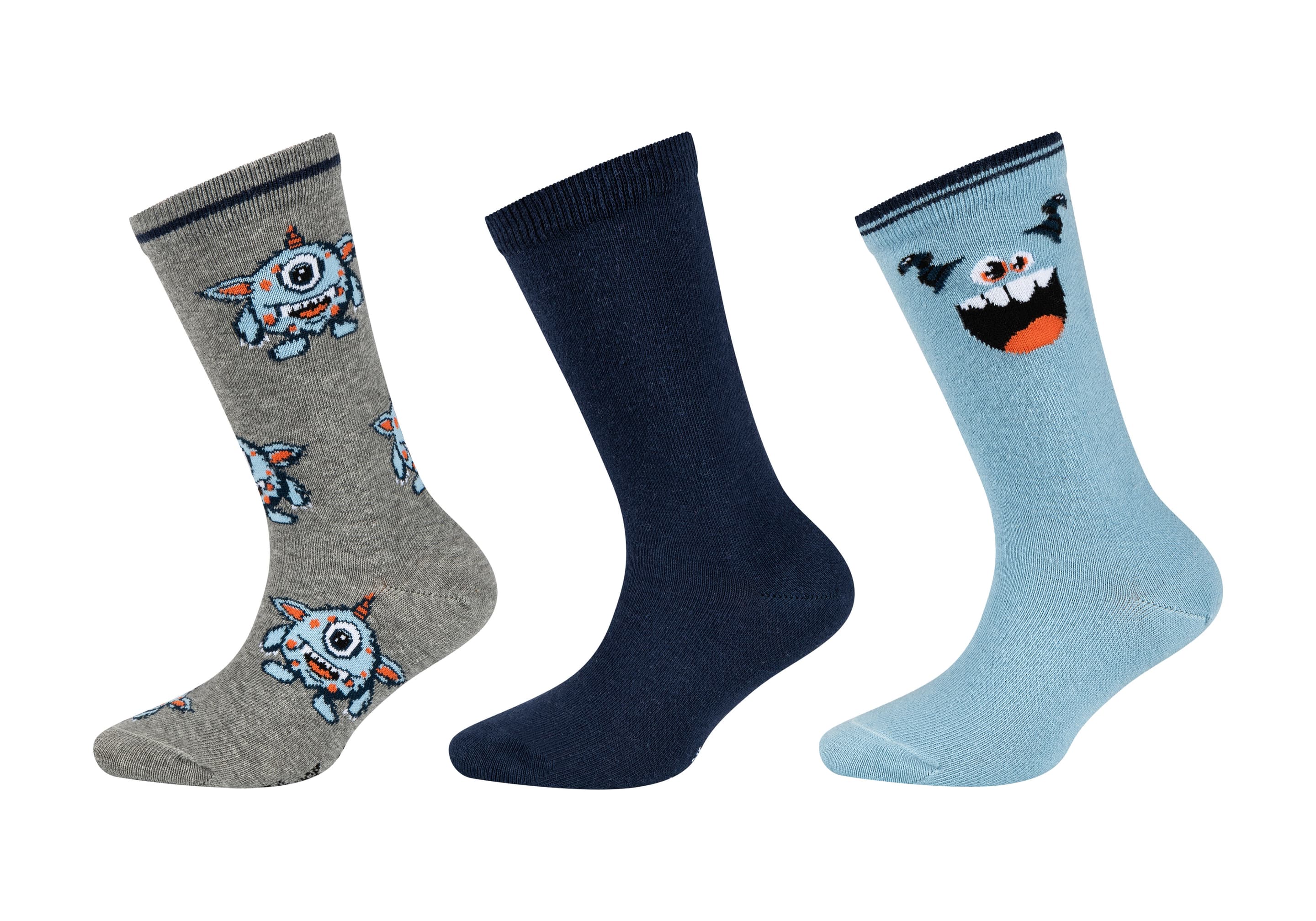 s.Oliver Kinder Socken originals organic motif 3er Pack