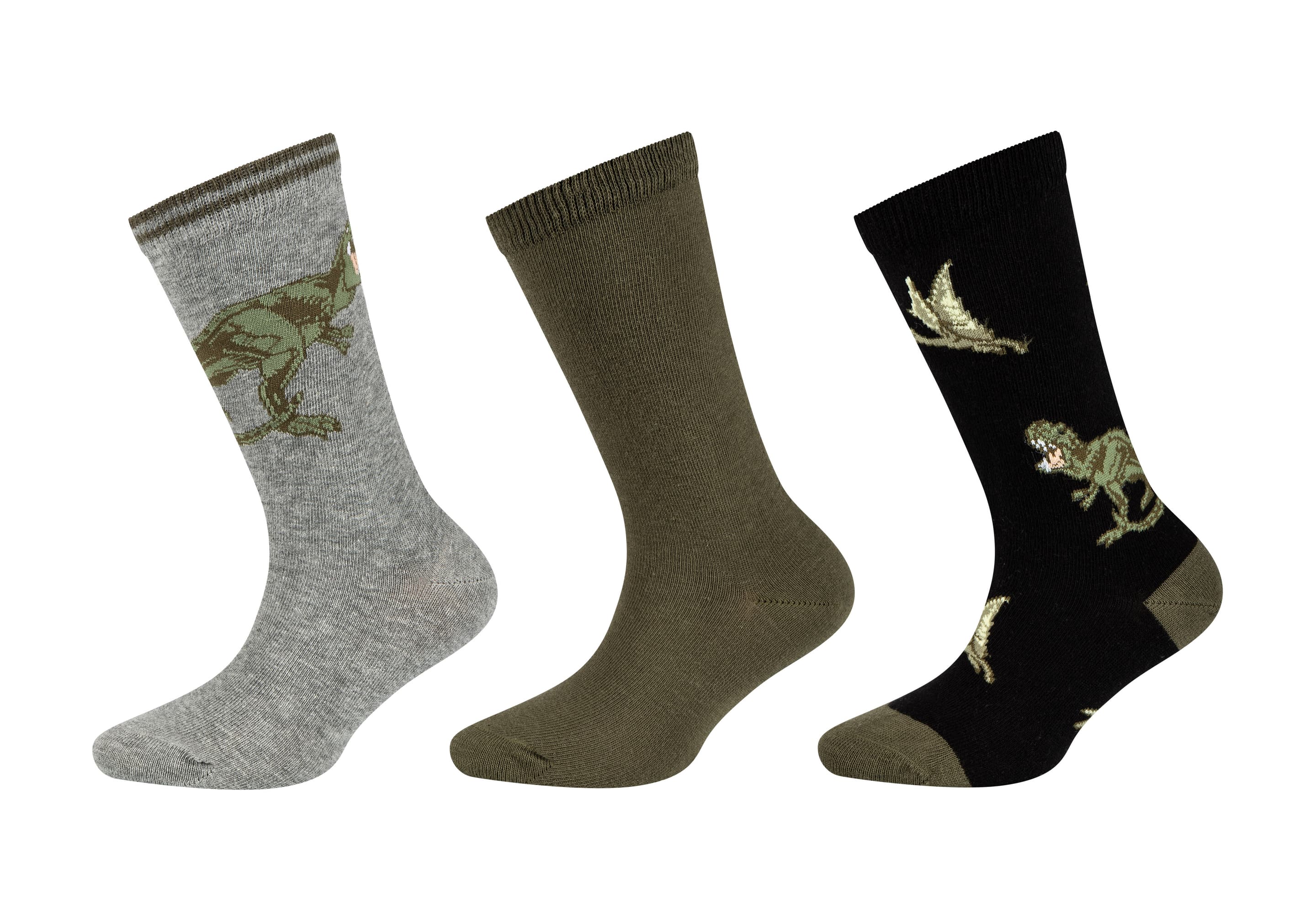s.Oliver Kinder Socken originals organic motif 3er Pack