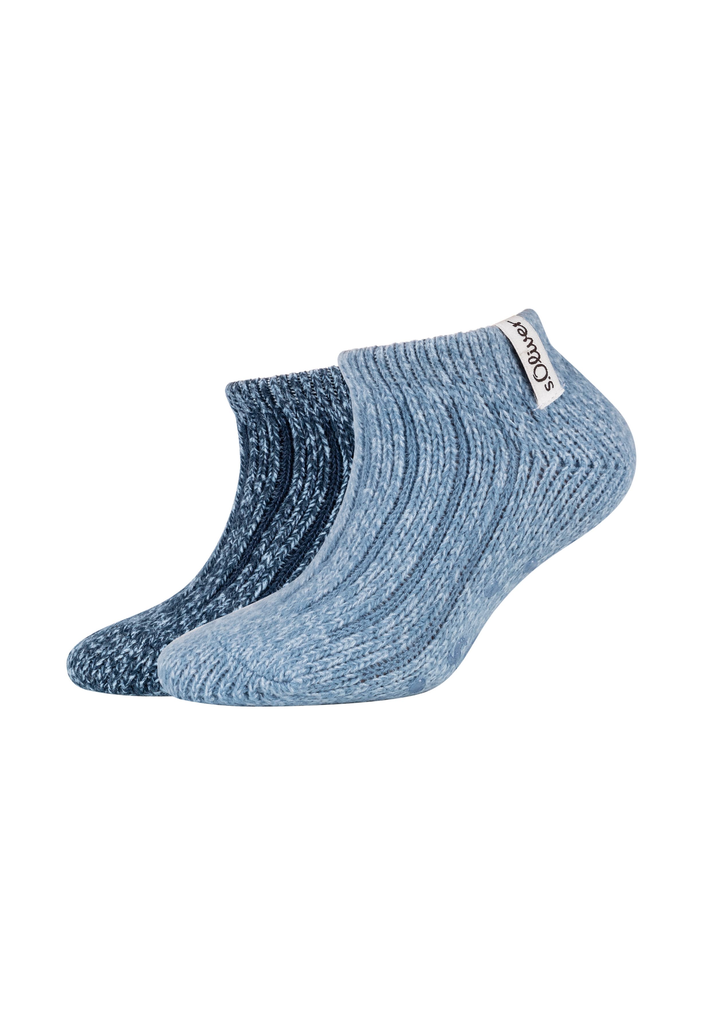s.Oliver Kinder Sneaker Socken Cosy Sustainable Rib ABS 2er Pack