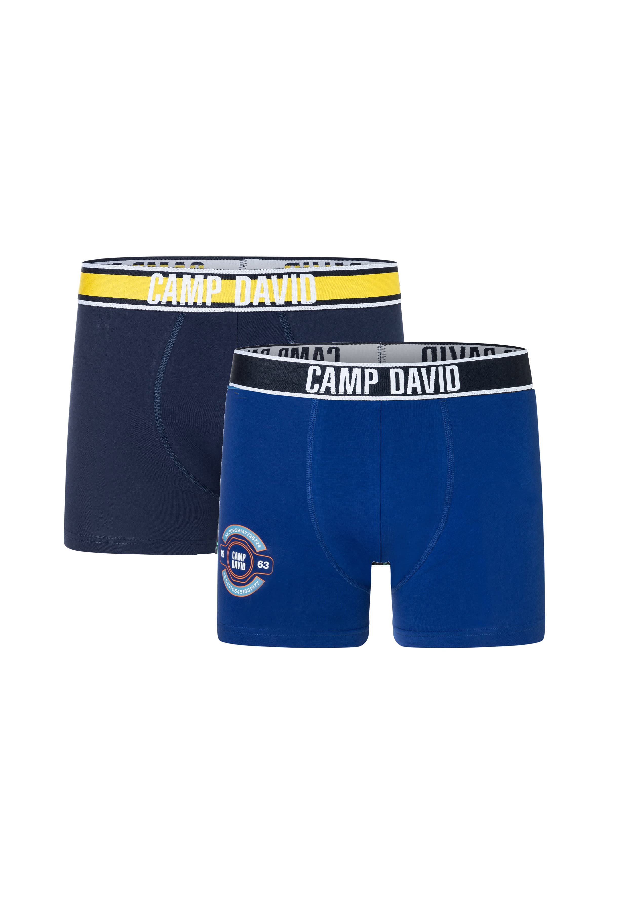 CAMP DAVID Herren Unterhose Boxer 2er Pack