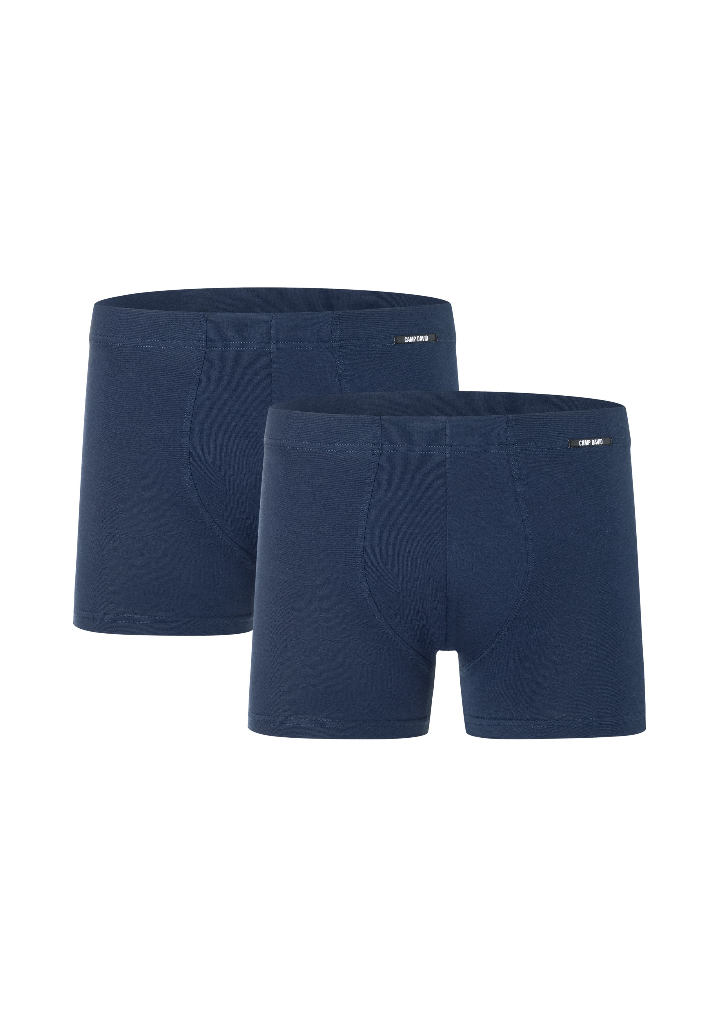 CAMP DAVID Herren Unterhose Boxer 2er Pack