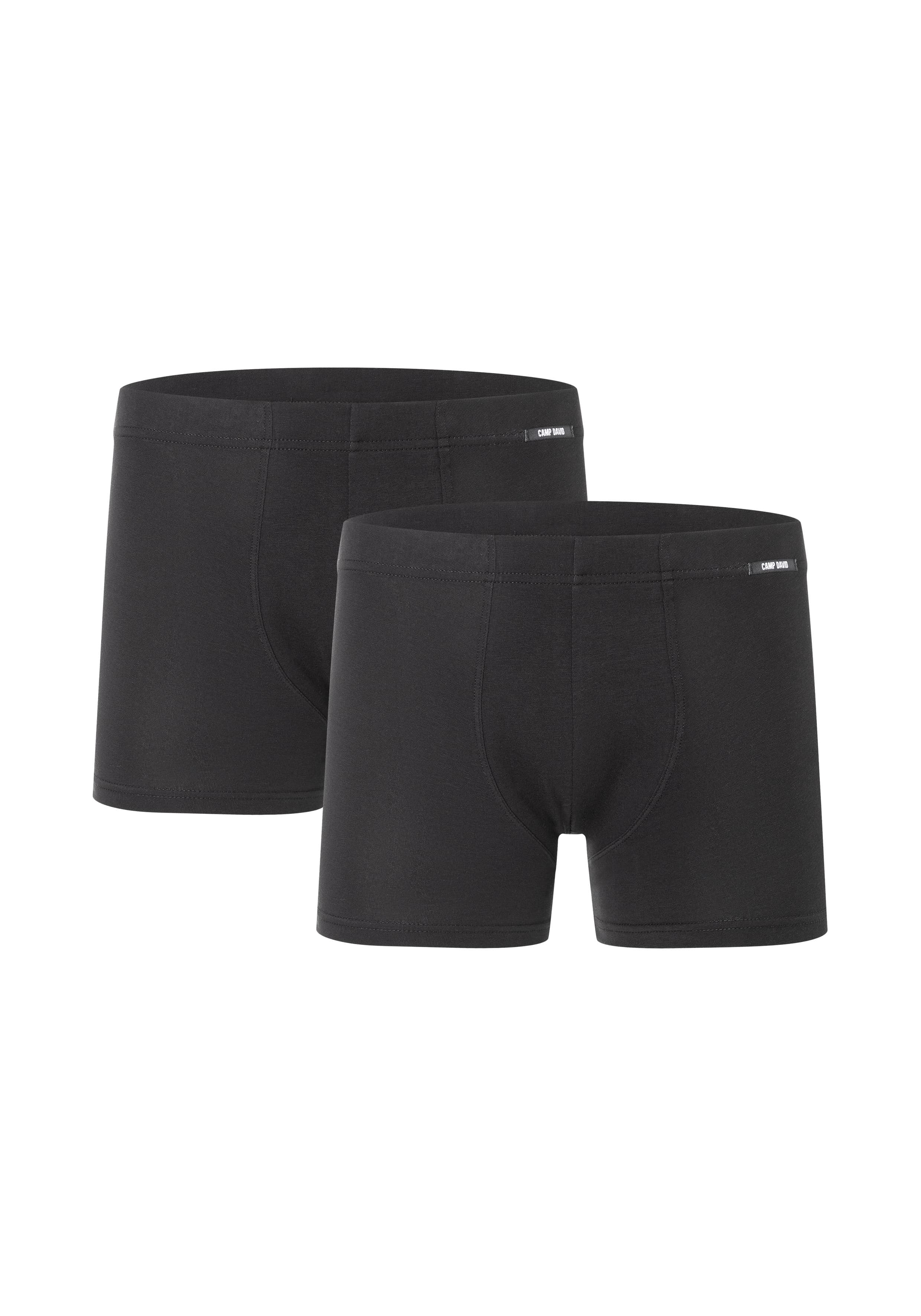 CAMP DAVID Herren Unterhose Boxer 2er Pack