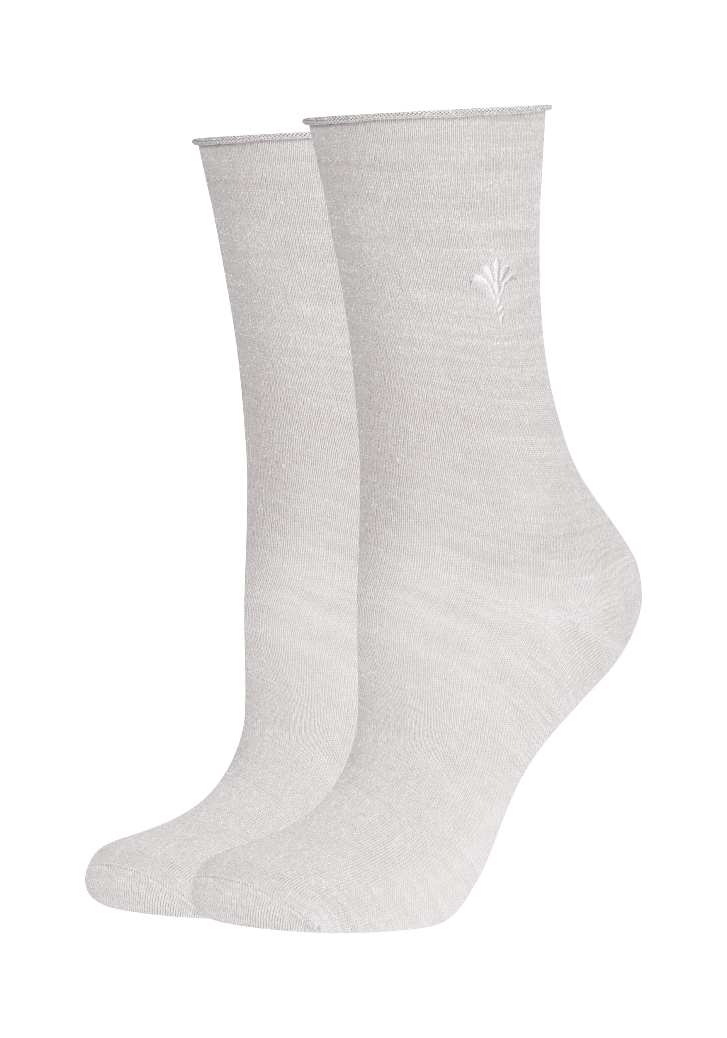 JOOP! Damen Socken for your Daily Glam Viscose Lurex 2er Pack