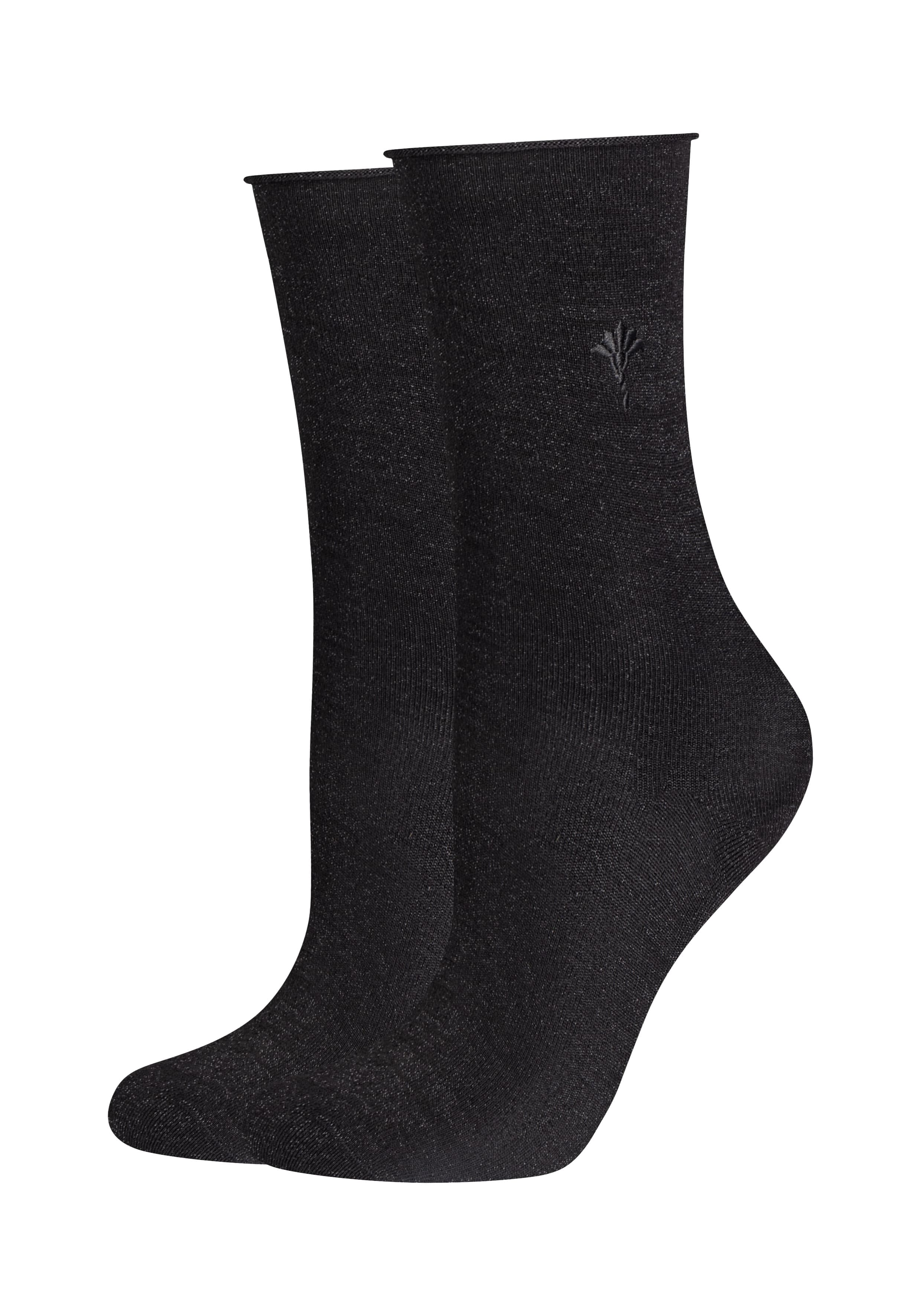 JOOP! Damen Socken for your Daily Glam Viscose Lurex 2er Pack