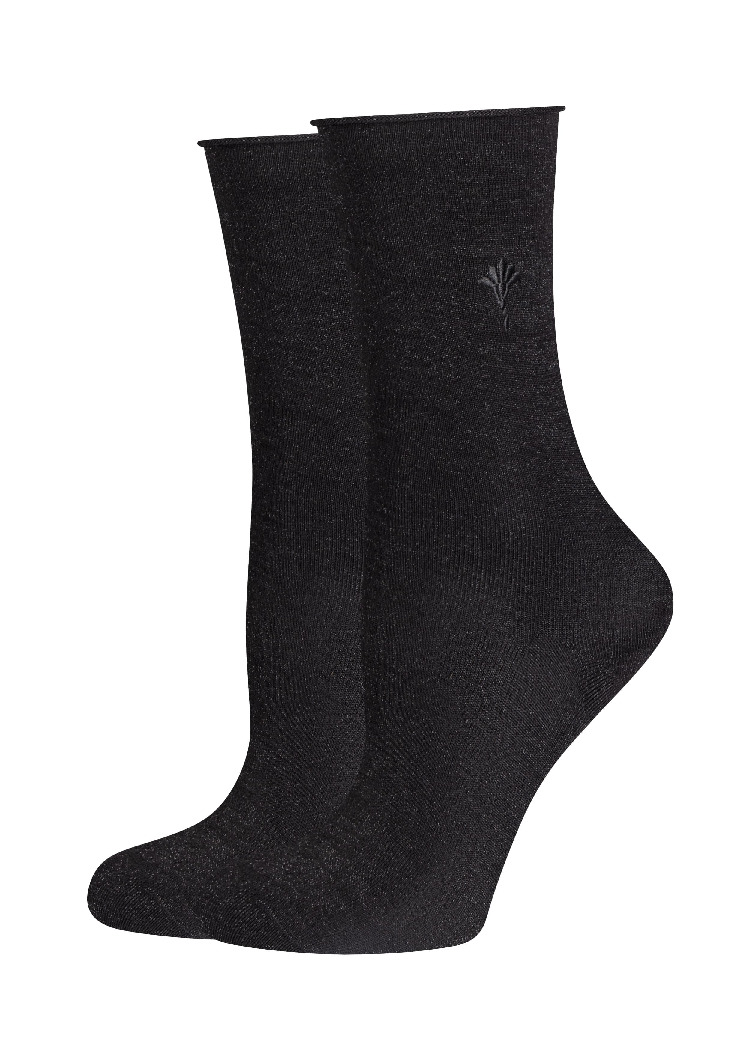 JOOP! Damen Socken for your Daily Glam Viscose Lurex 2er Pack