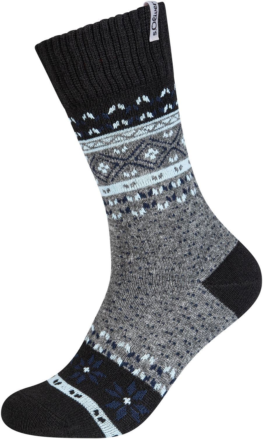 s.Oliver Unisex Socken Cozy Norwegian Socks